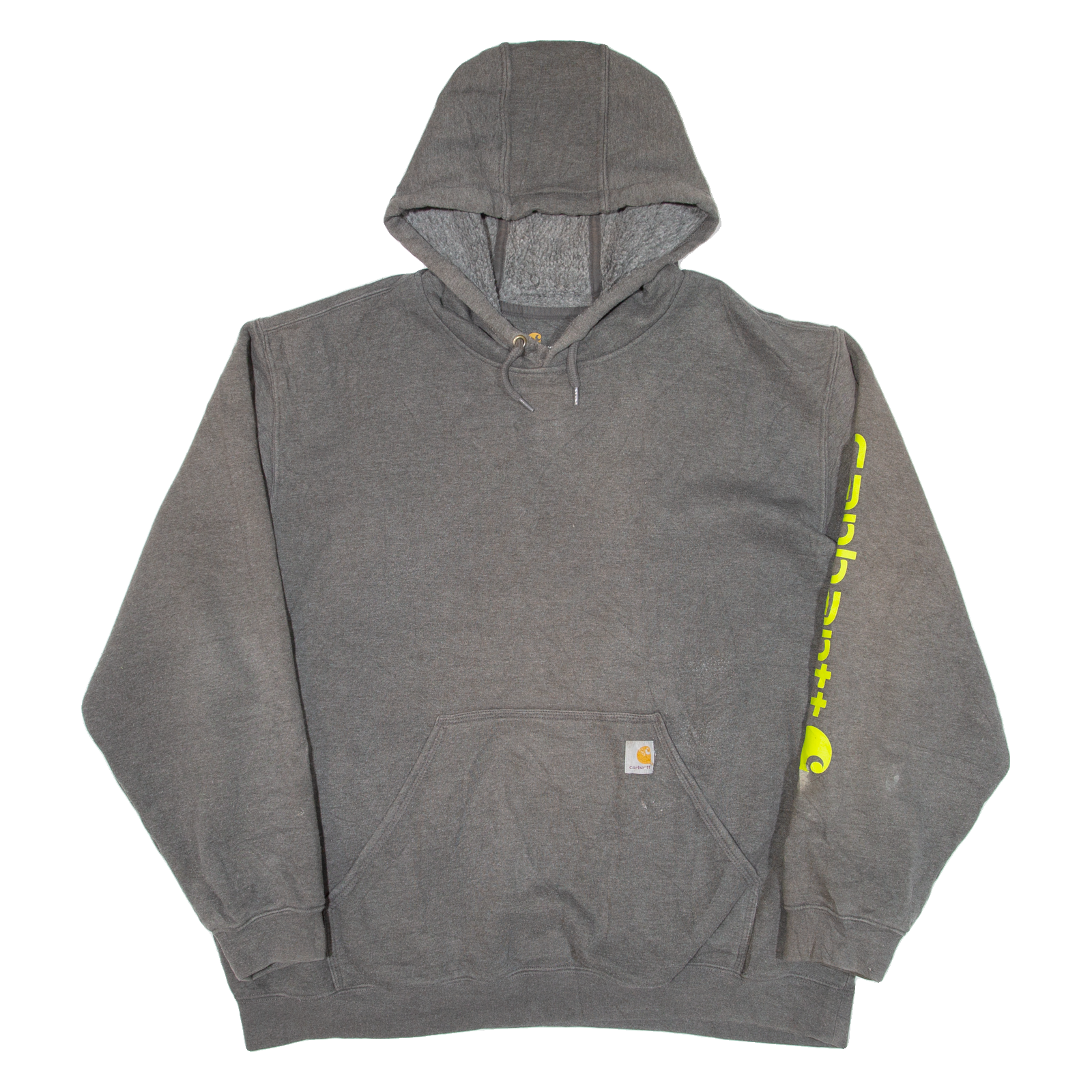 CARHARTT Mens Grey Hoodie USA 2XL Refurbished - N/A refurbished available on Cerqular