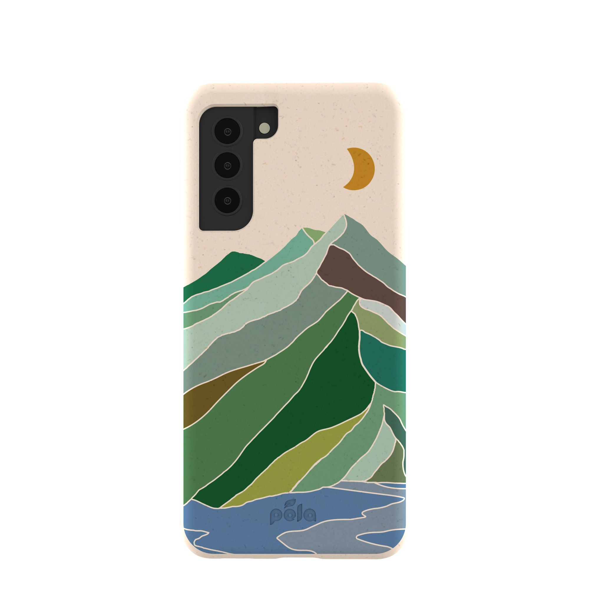 Seashell Mountain Sketch Samsung Galaxy S21 Case Refurbished - Pela Case refurbished available on Cerqular
