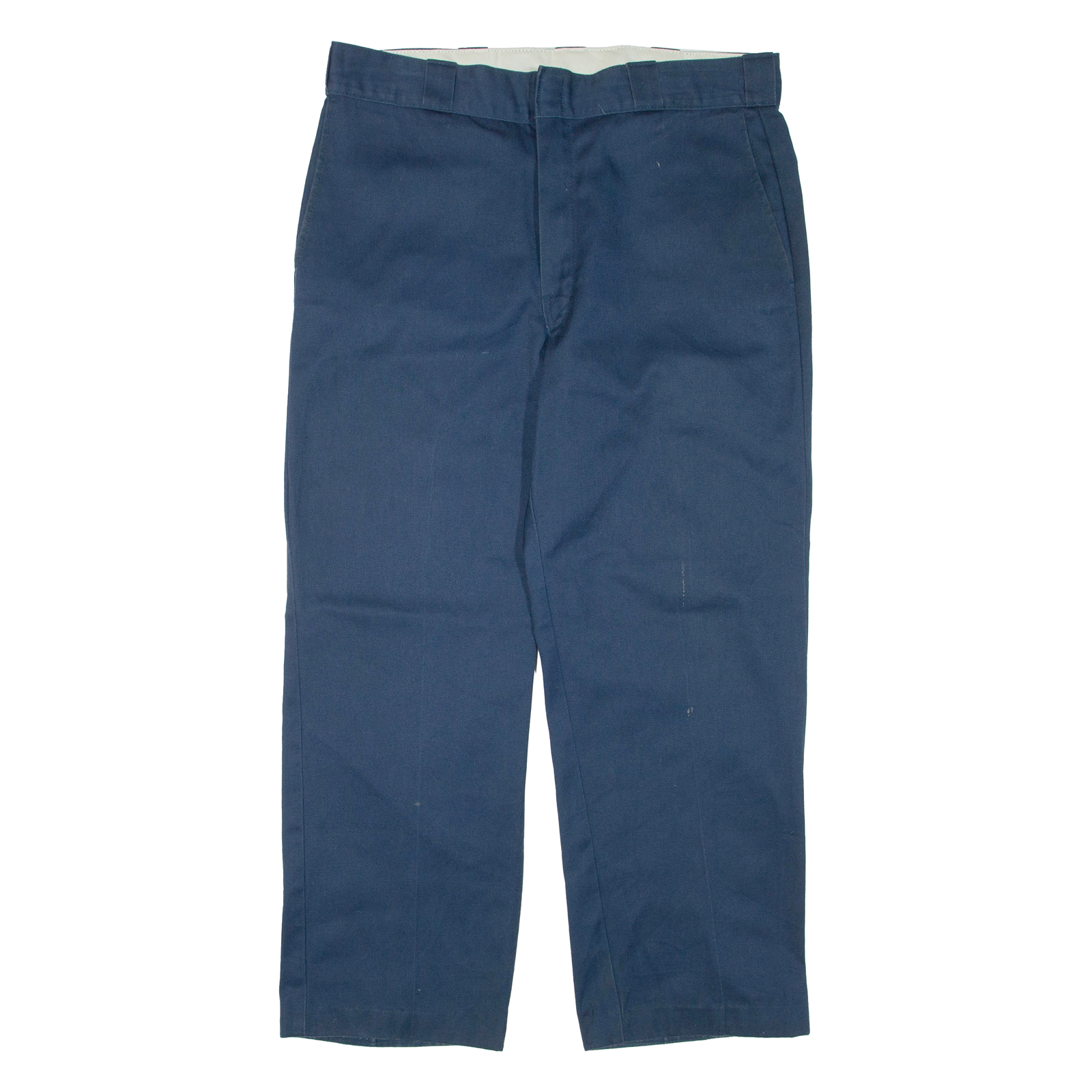 DICKIES Mens Trousers Blue Regular Tapered W36 L29 Refurbished - N/A refurbished available on Cerqular