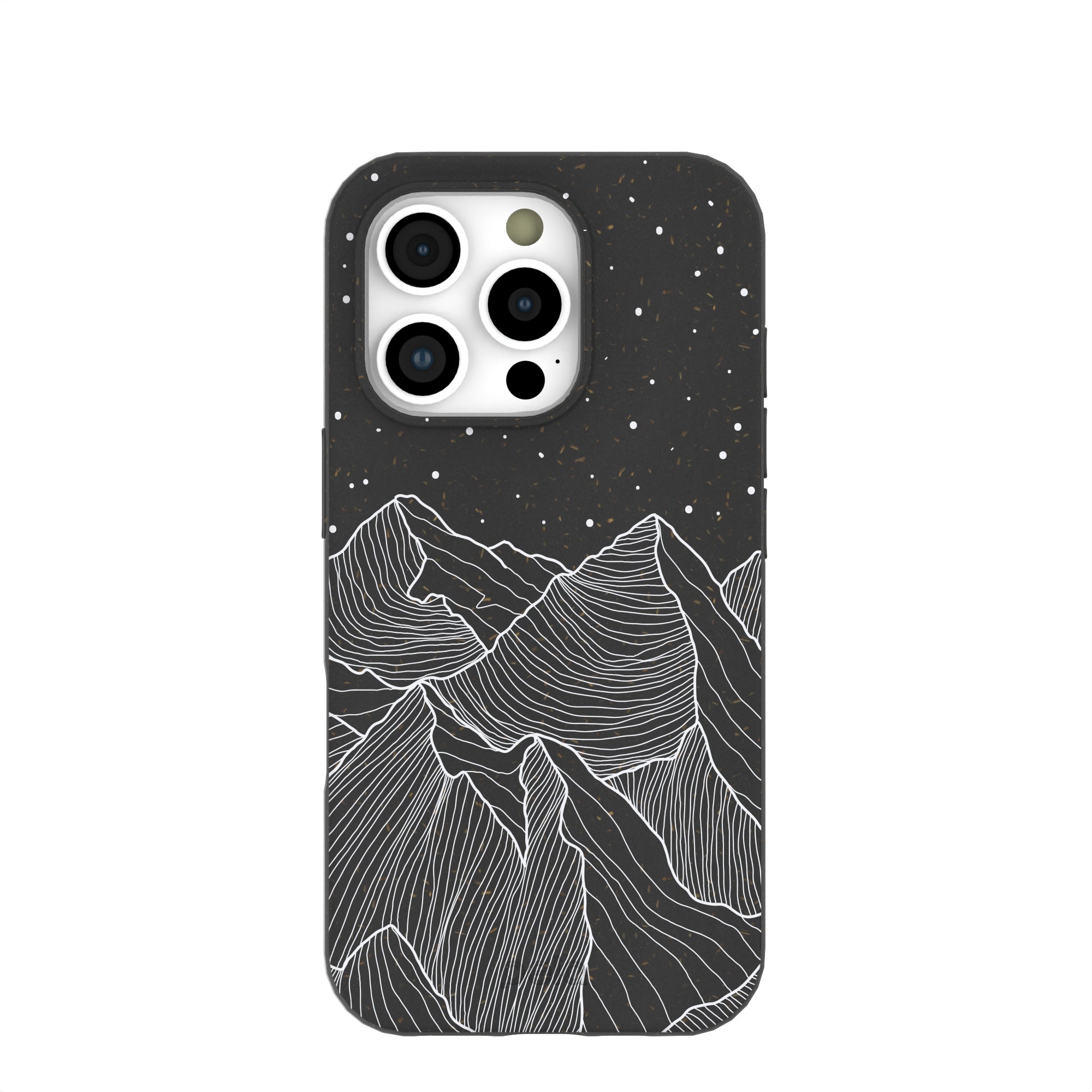 Black Night Panorama iPhone 16 Pro Case Refurbished - Pela Case refurbished available on Cerqular