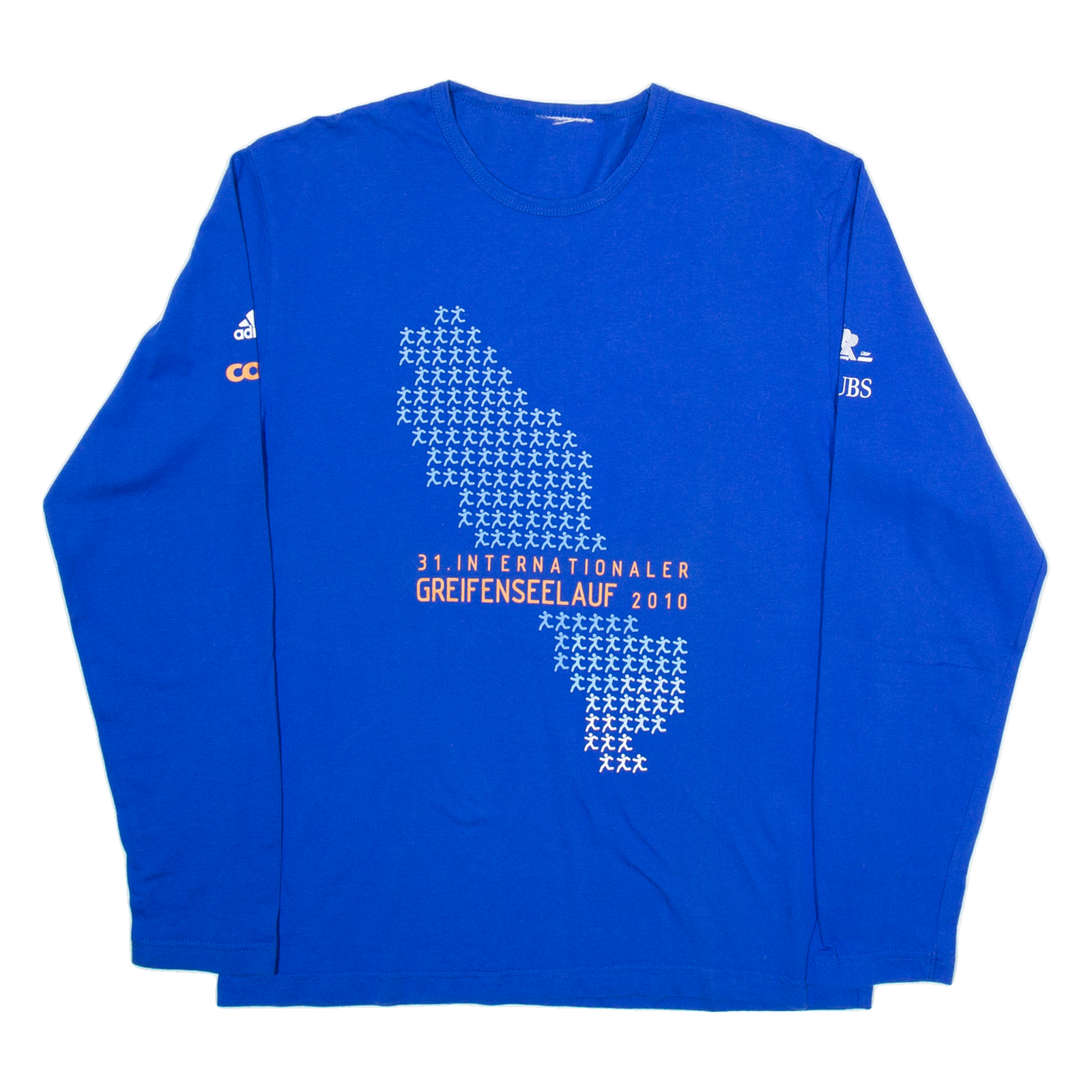 ADIDAS 31.Internationaler Greifenseelauf Mens T-Shirt Blue Long Sleeve L Refurbished - N/A refurbished available on Cerqular