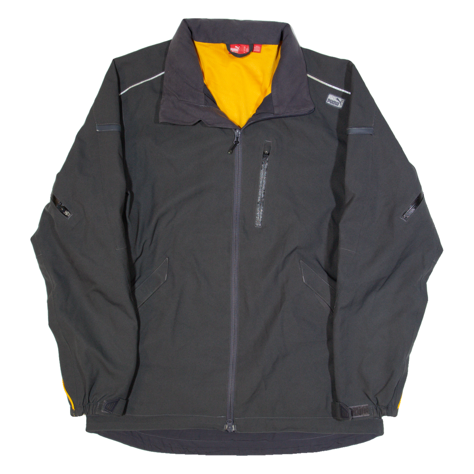PUMA Mens Jacket Grey S Refurbished - N/A refurbished available on Cerqular