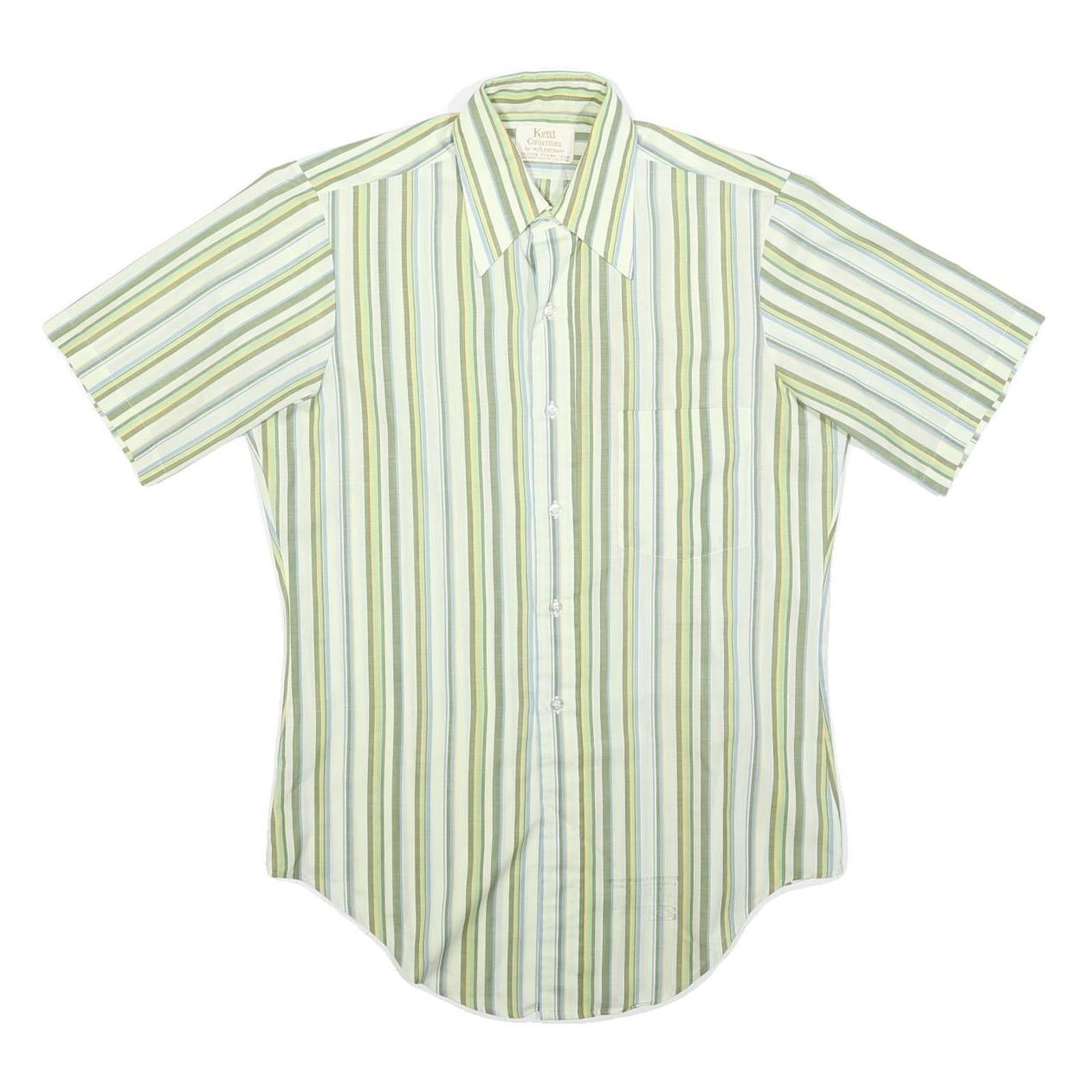 Buy ARROW Mens Green & White Stripe Casual Shirt S Cotton Blend Lightweight Refurbished - $16.89 ARROW Mens Green & White Stripe Casual Shirt S Cotton Blend Lightweight Refurbished - N/A refurbished available on Cerqular