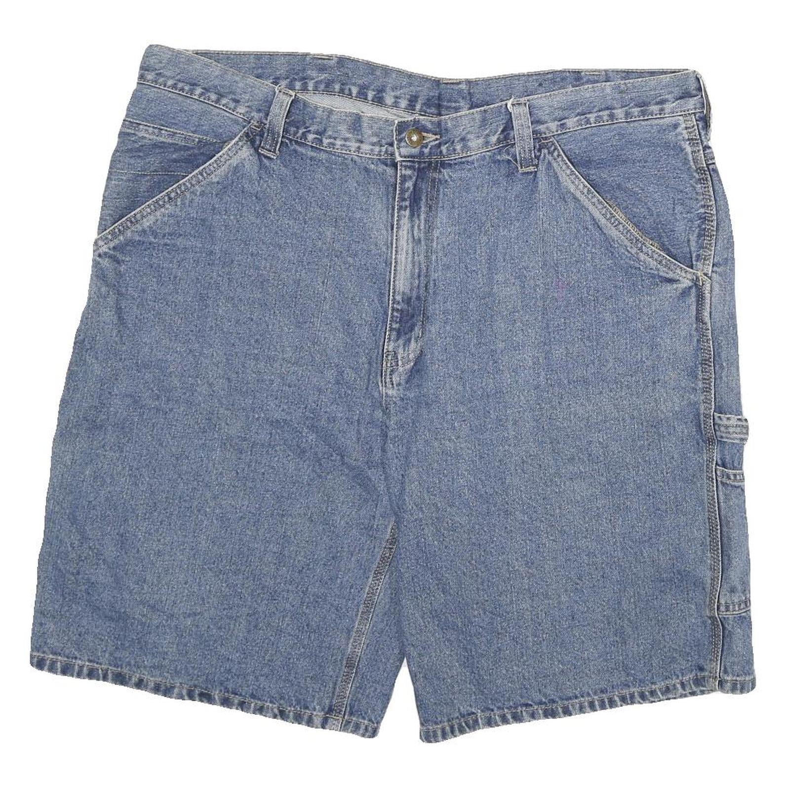 FADED GLORY Mens Denim Casual Shorts Light Blue 3XL W41 Cotton Blend Refurbished - N/A refurbished available on Cerqular