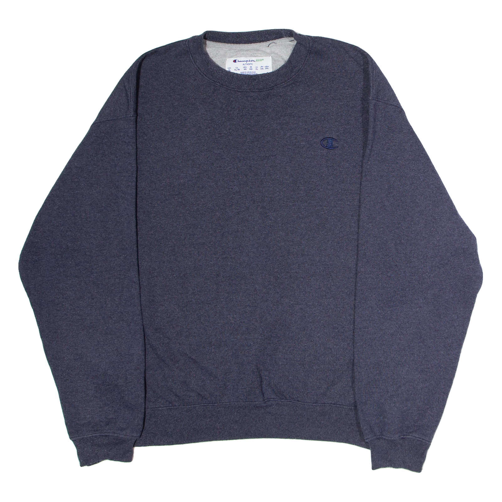 CHAMPION Mens Sweatshirt Blue Crew Neck XL Refurbished - N/A refurbished available on Cerqular