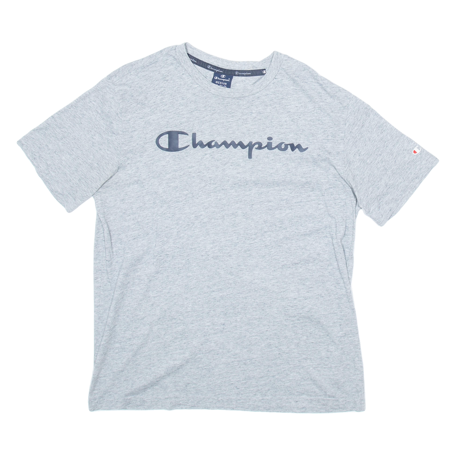 CHAMPION Mens T-Shirt Grey M Refurbished - N/A refurbished available on Cerqular