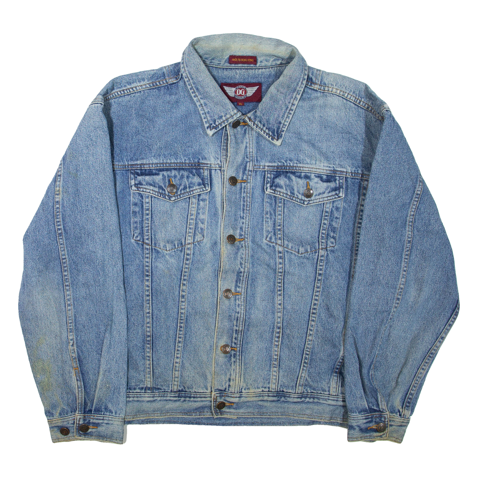 DENIM GEAR Mens Denim Jacket Blue XL Refurbished - N/A refurbished available on Cerqular