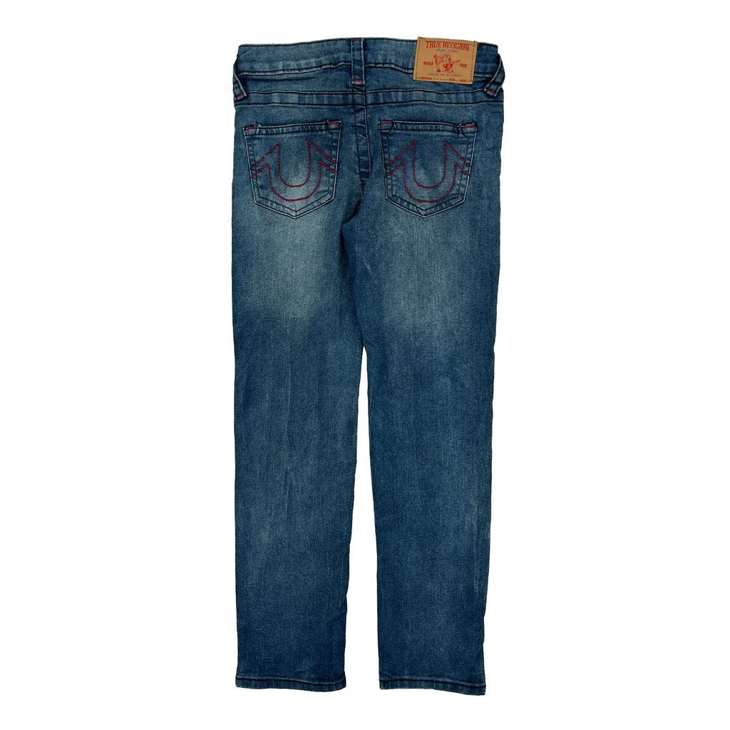 True Religion Slim Jeans - 26W UK 4 Blue Denim Refurbished - Thrifted (note: this is a term often used to describe second- refurbished available on Cerqular