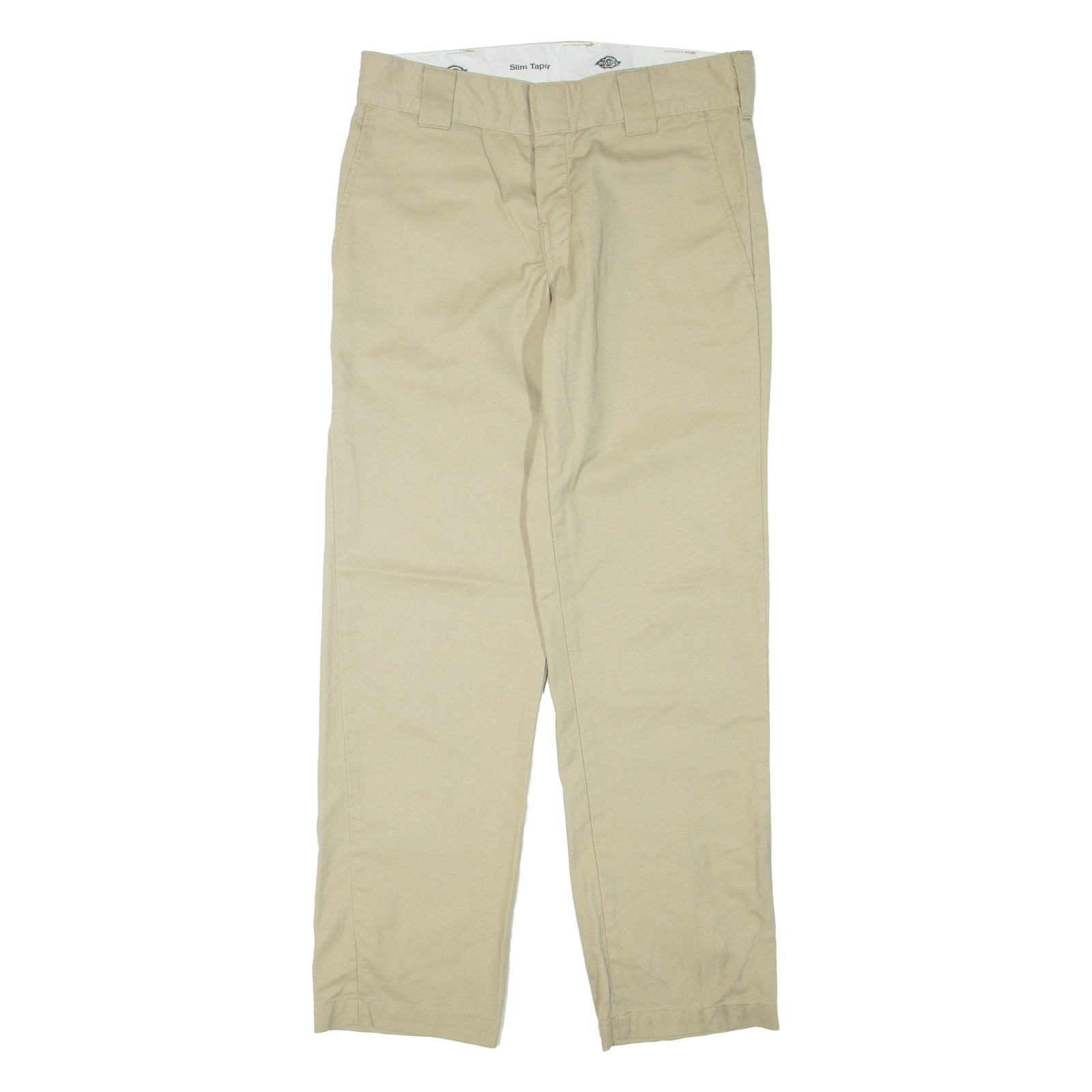 DICKIES Mens Trousers Beige Slim Tapered W30 L30 Refurbished - N/A refurbished available on Cerqular