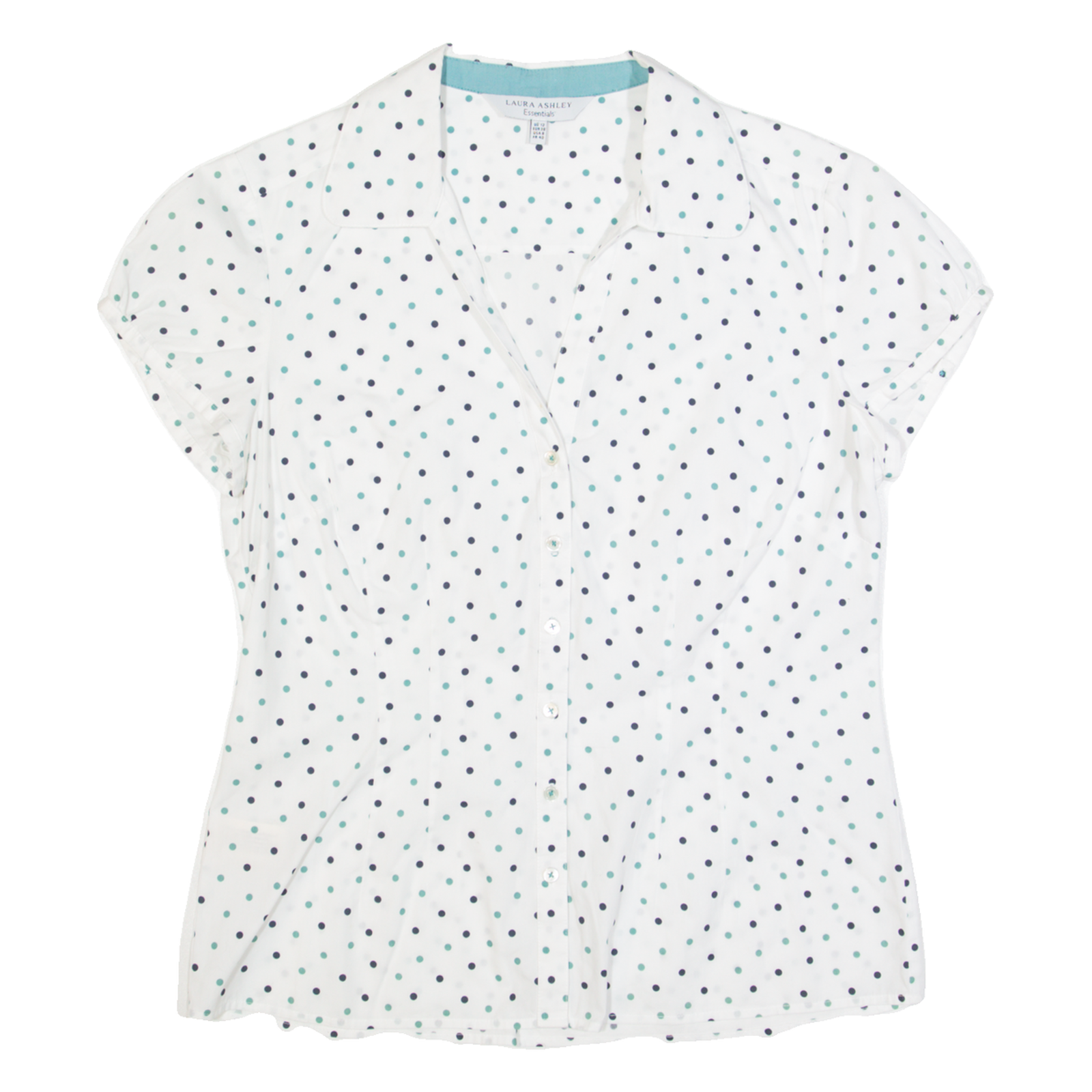 Buy LAURA ASHLEY Womens Printed Shirt White Collared Polka Dot UK 12 Refurbished - $23.39 LAURA ASHLEY Womens Printed Shirt White Collared Polka Dot UK 12 Refurbished - N/A refurbished available on Cerqular