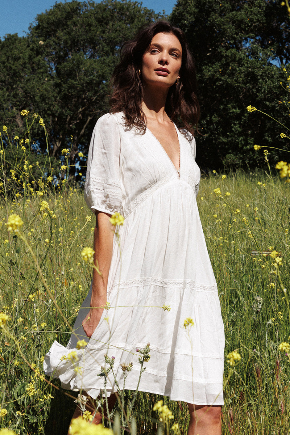 Magnolia Mini Dress Refurbished - N/A (Paneros is not a known clothing brand. It is possible refurbished available on Cerqular
