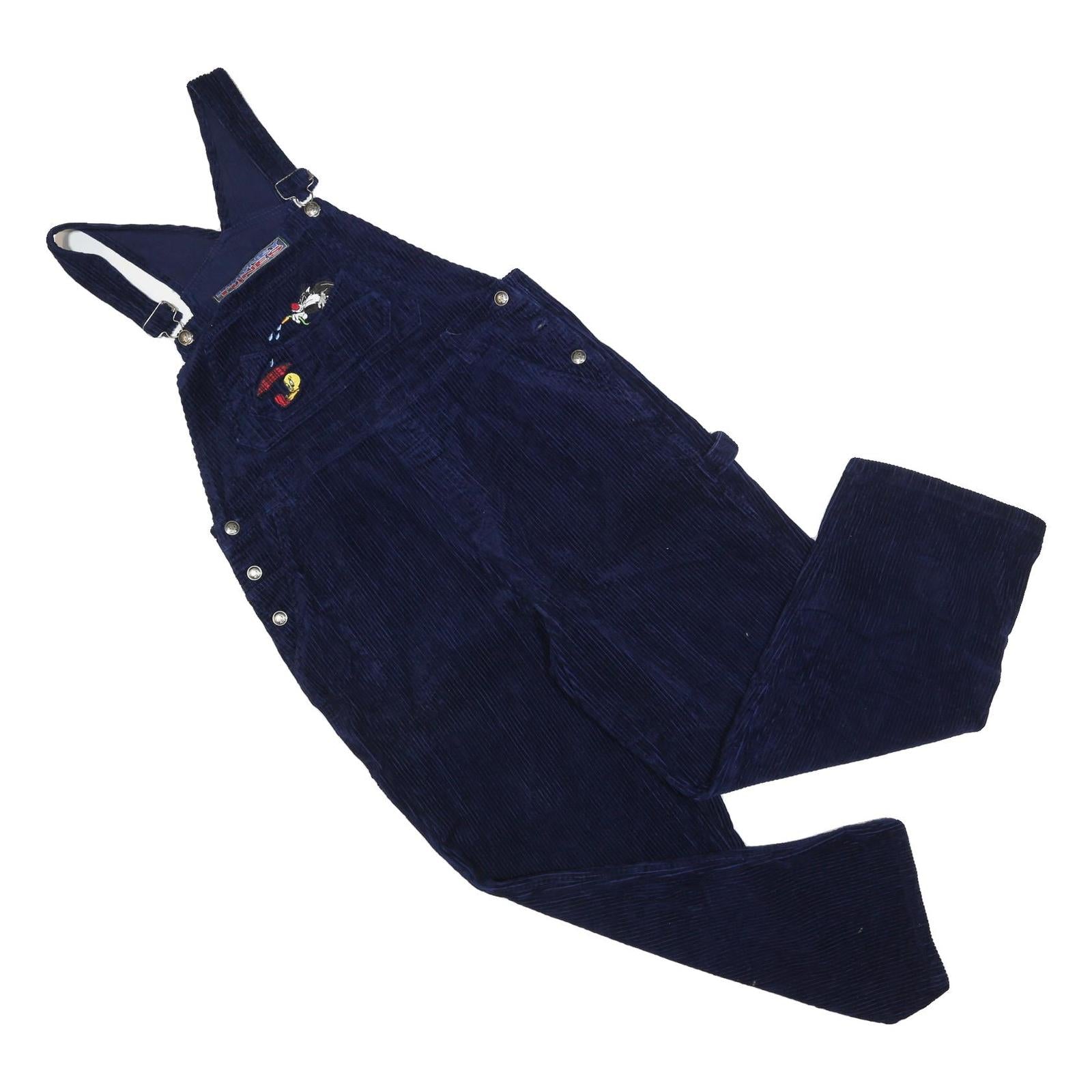Buy LOONEY TUNES Womens Navy Blue Cotton Blend Corduroy Dungarees L W36 L28 Classic Refurbished - $64.99 LOONEY TUNES Womens Navy Blue Cotton Blend Corduroy Dungarees L W36 L28 Classic Refurbished - N/A refurbished available on Cerqular