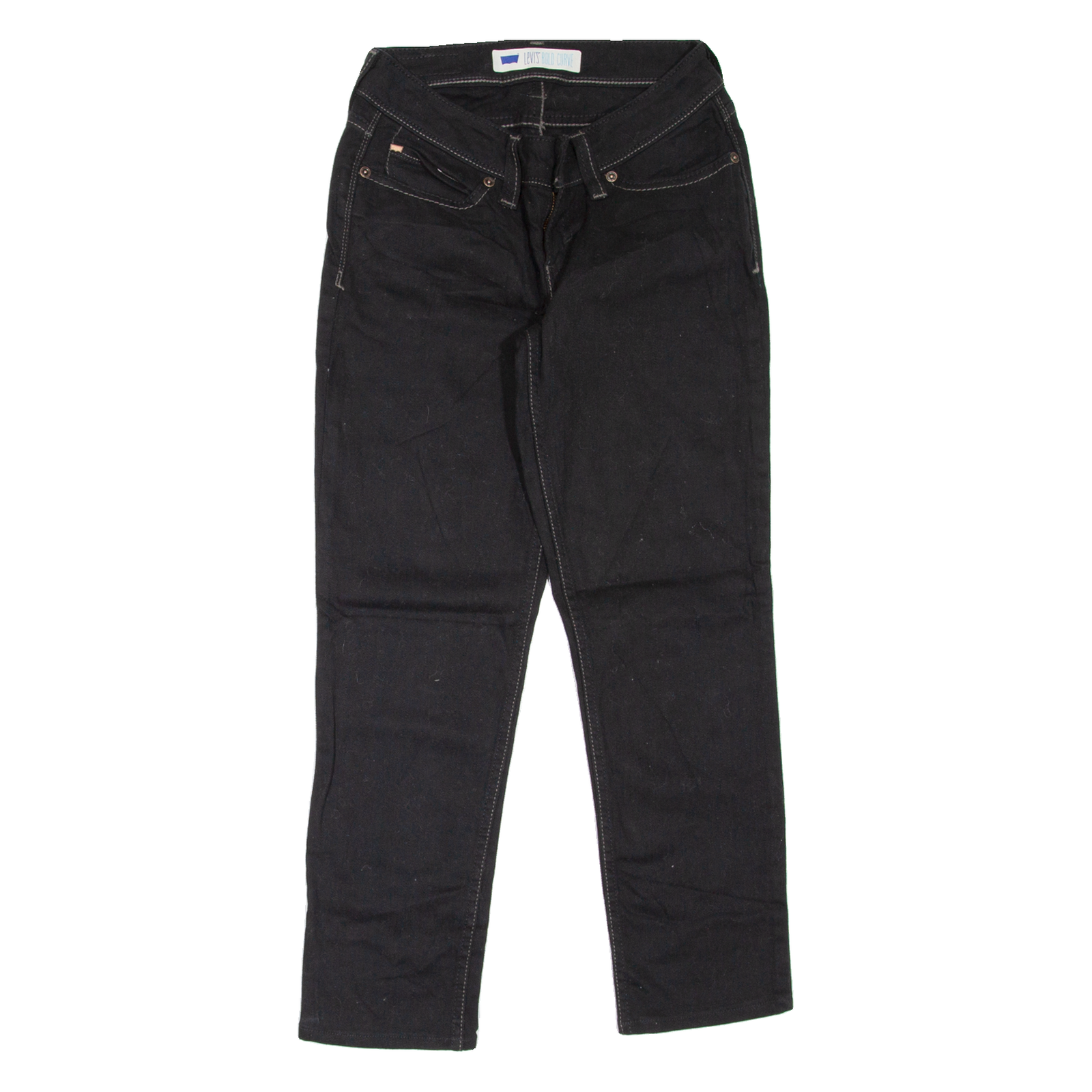 LEVI'S Bold Curve Womens Jeans Black Slim Skinny W24 L24 Refurbished - N/A refurbished available on Cerqular