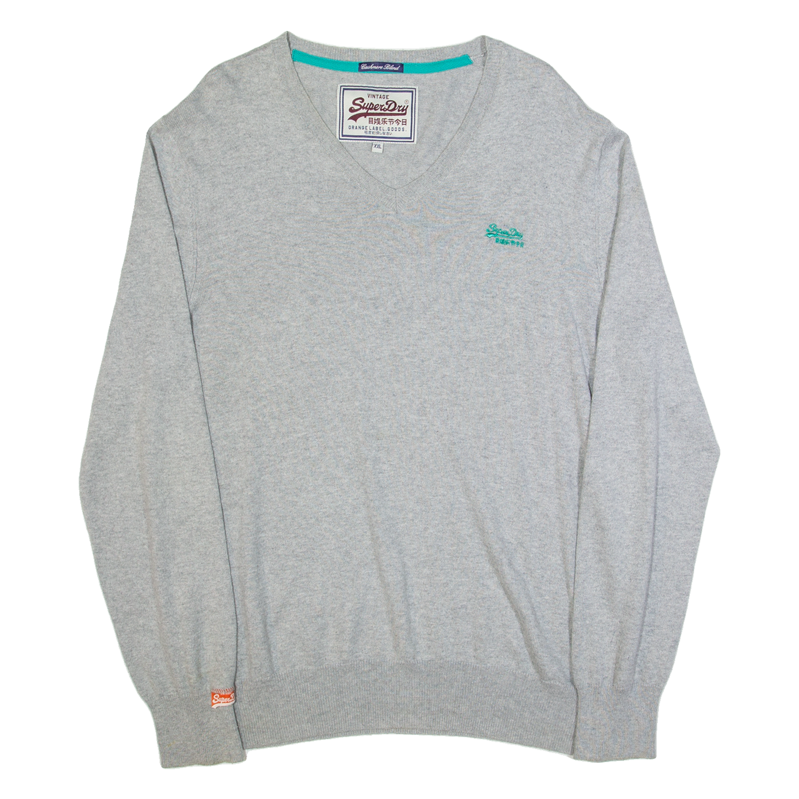 Buy SUPERDRY Mens Jumper Grey V-Neck Tight Knit 2XL Refurbished - $36.39 SUPERDRY Mens Jumper Grey V-Neck Tight Knit 2XL Refurbished - N/A refurbished available on Cerqular