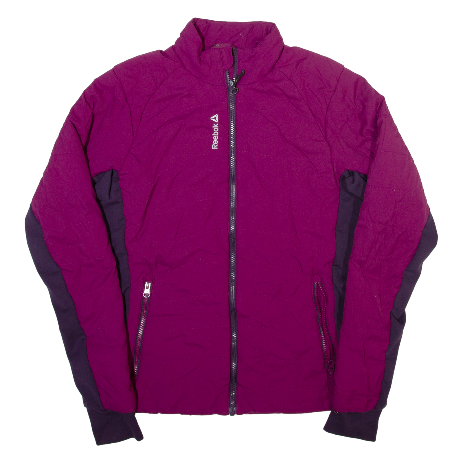 REEBOK Womens Jacket Purple Nylon M Refurbished - N/A refurbished available on Cerqular