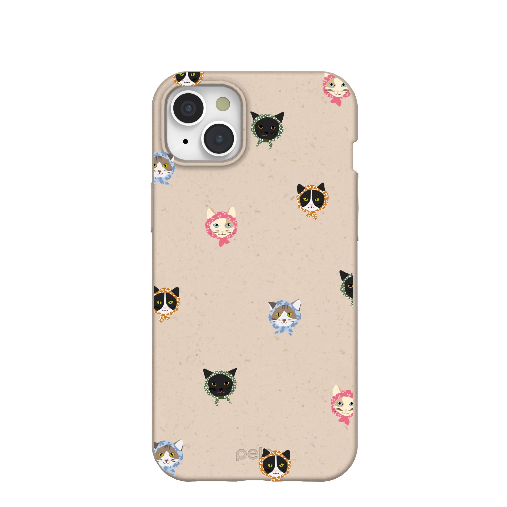 Seashell Cat Couture iPhone 15 Plus Case Refurbished - Pela Case refurbished available on Cerqular