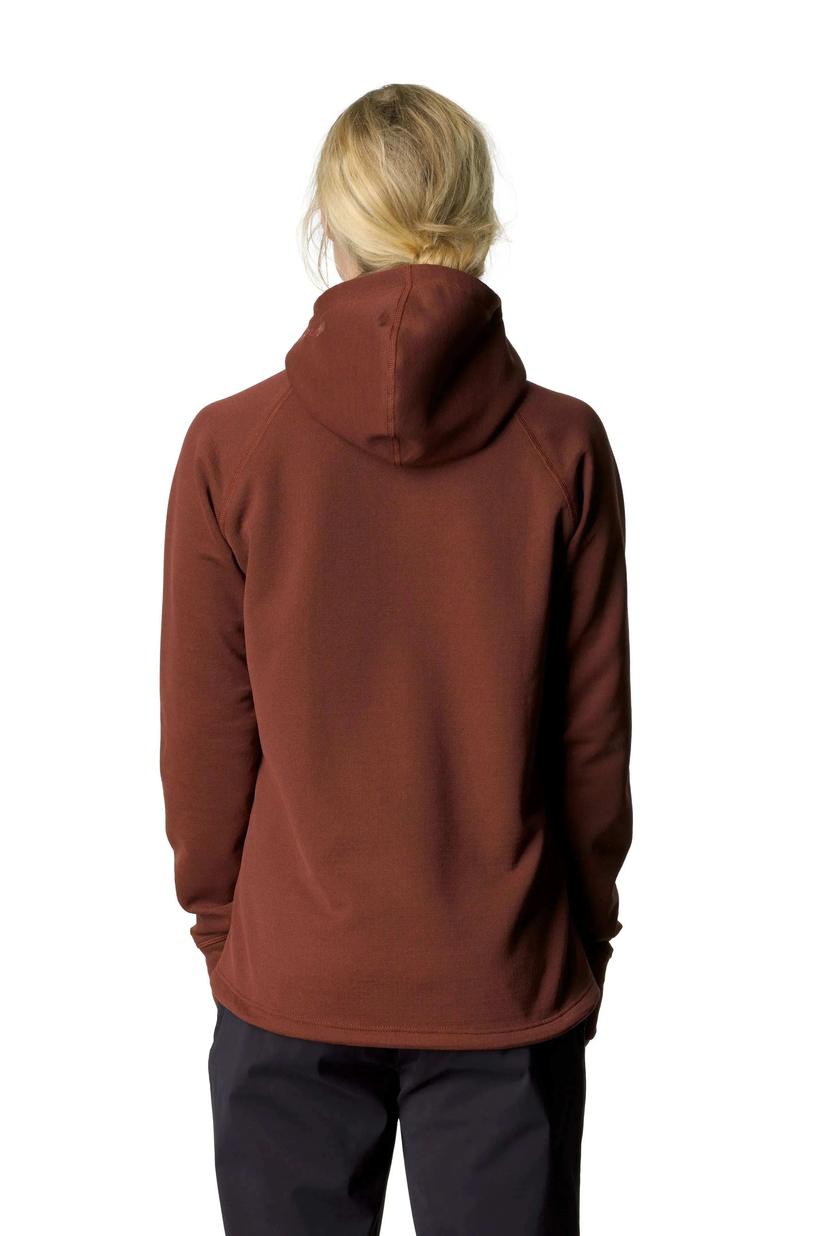W's Mono Air Houdi | Color: Terra Red | Size: XS Refurbished - Houdini Sportswear refurbished available on Cerqular