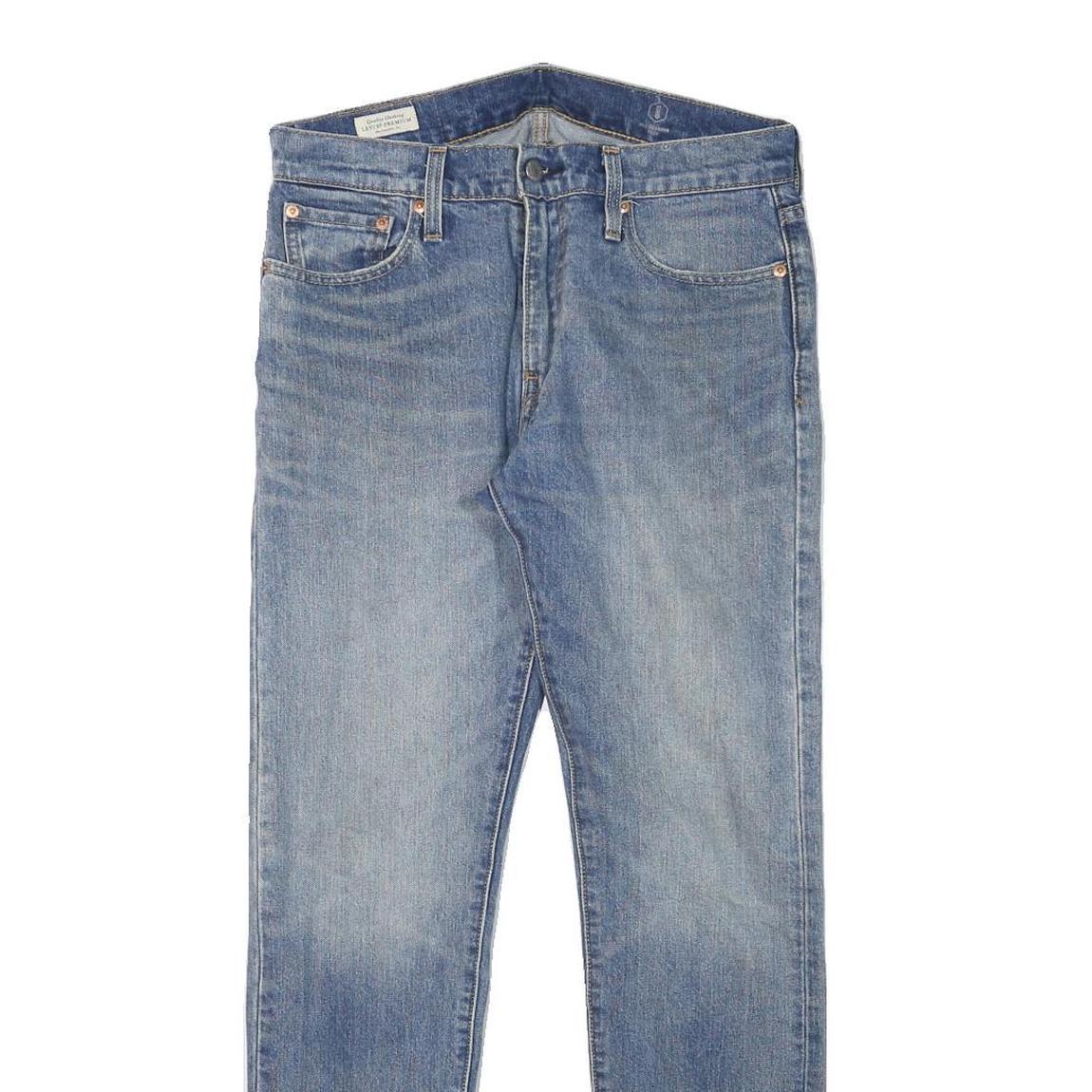 LEVI'S 512 Mens Slim Blue Denim Medium Jeans W30 L29 Zip Pocket Classic Cotton Refurbished - N/A refurbished available on Cerqular