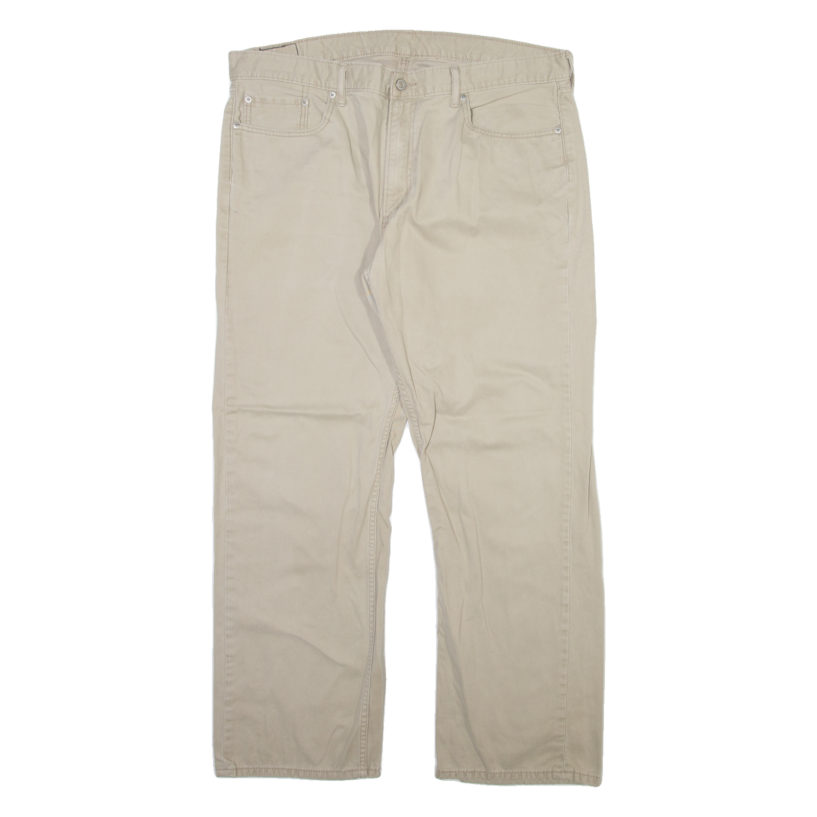 LEVI'S 559 Mens Trousers Beige Regular Straight W40 L32 Refurbished - N/A refurbished available on Cerqular