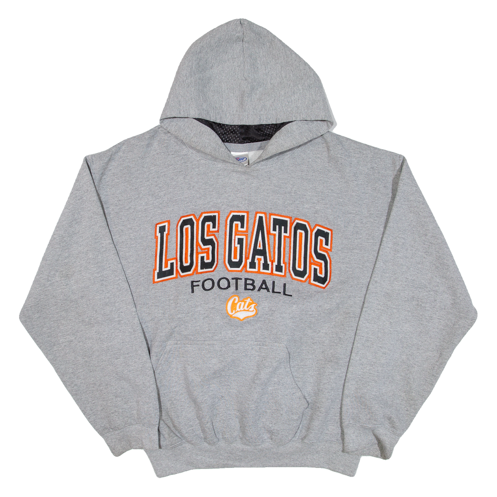 NEFF Los Gatos Football Mens Grey Hoodie USA M Refurbished - N/A refurbished available on Cerqular