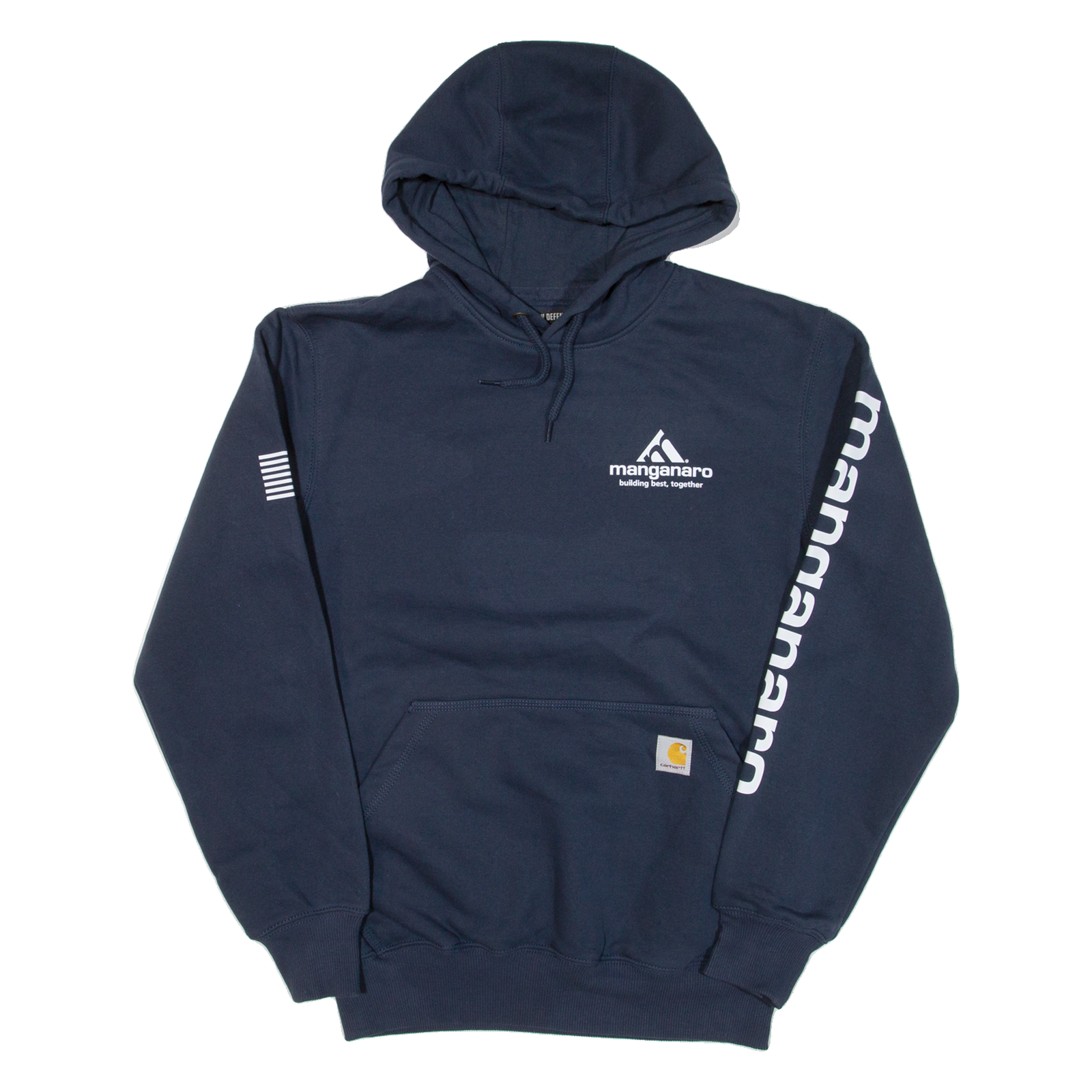CARHARTT Loose Fit Mens Blue Hoodie USA S Refurbished - N/A refurbished available on Cerqular