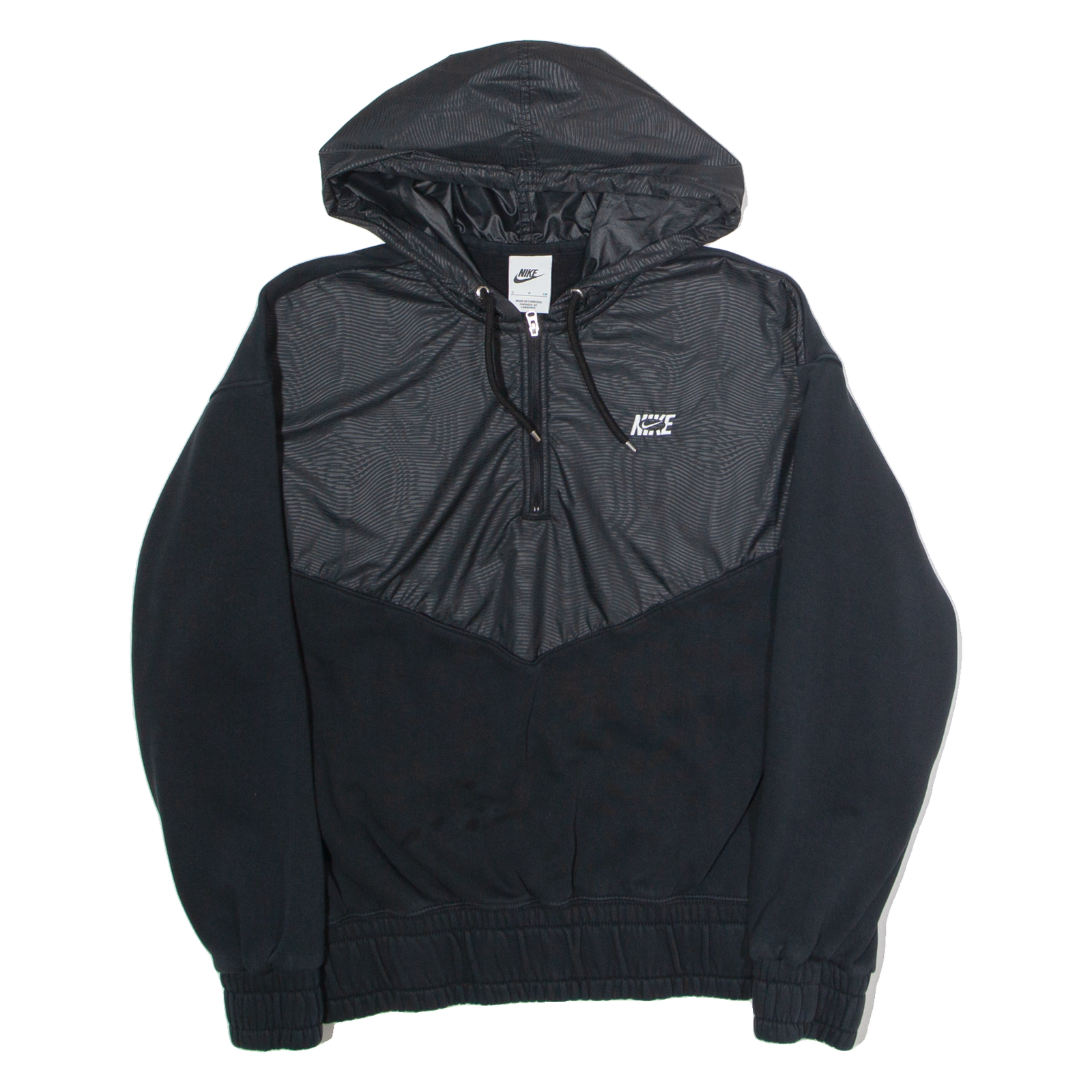 Buy NIKE Womens Pullover Jacket Black Hooded S Refurbished - $37.69 NIKE Womens Pullover Jacket Black Hooded S Refurbished - N/A refurbished available on Cerqular