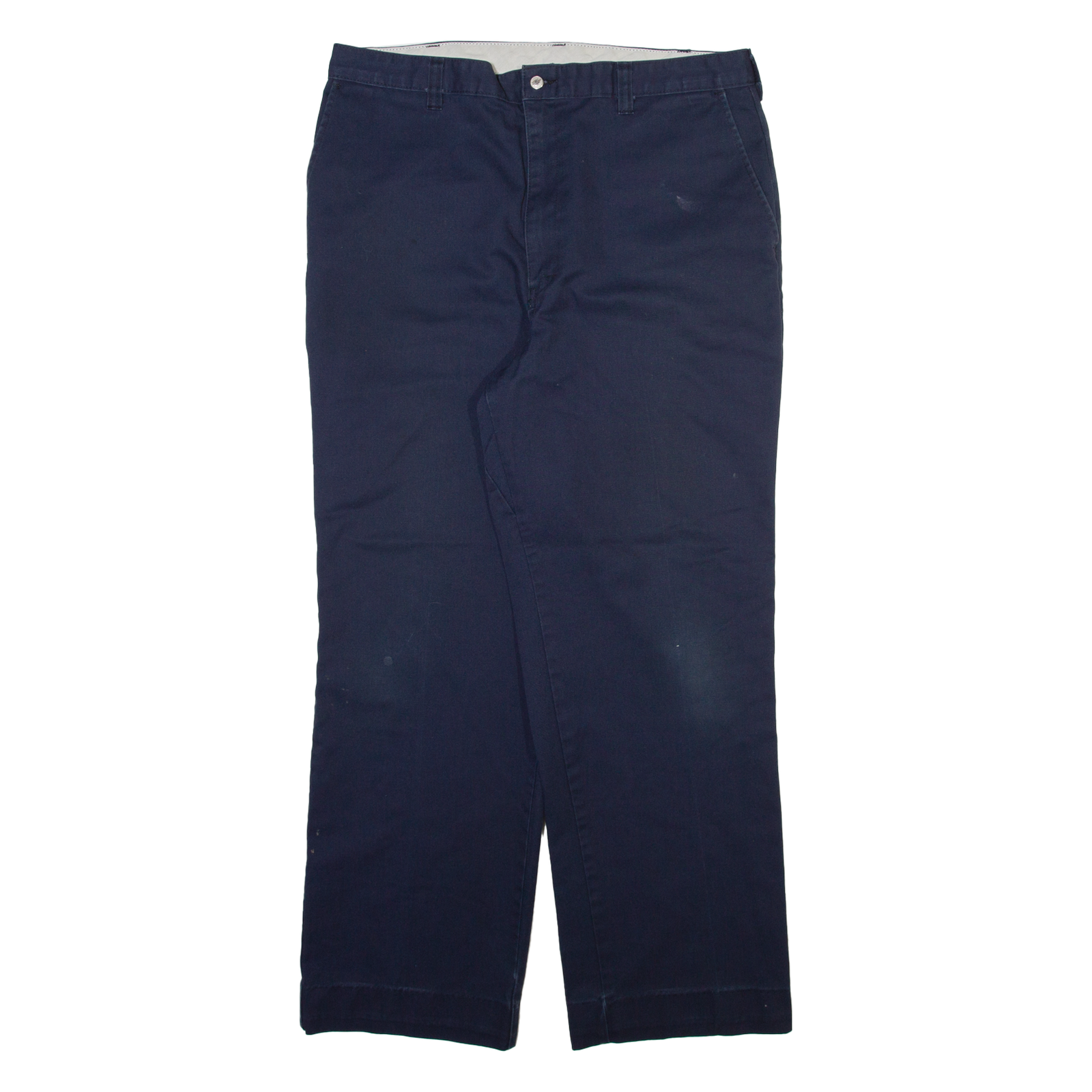 DICKIES Mens Trousers Blue Regular Straight W34 L28 Refurbished - N/A refurbished available on Cerqular