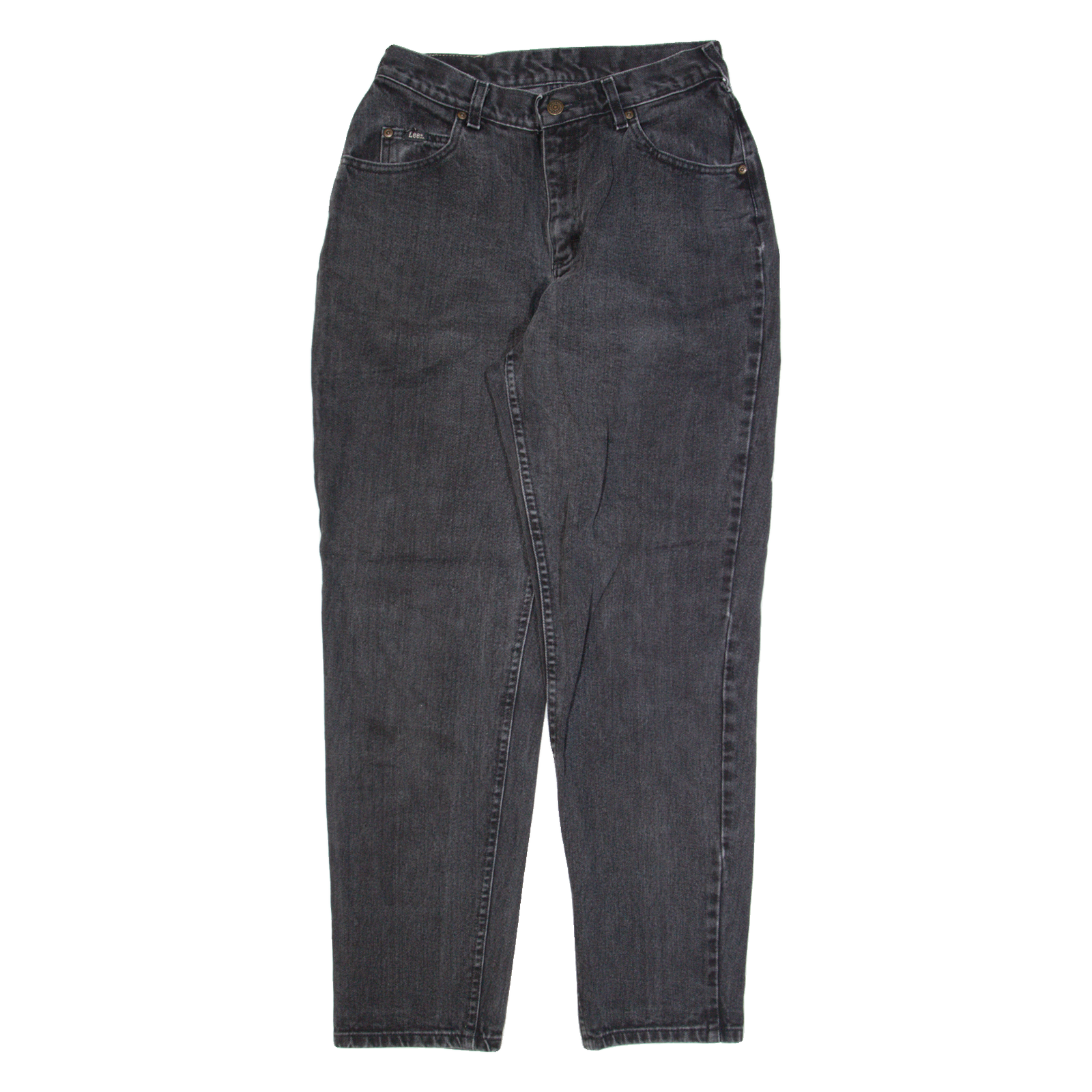 LEE Mens Jeans Black Regular Tapered Stone Wash W28 L30 Refurbished - N/A refurbished available on Cerqular