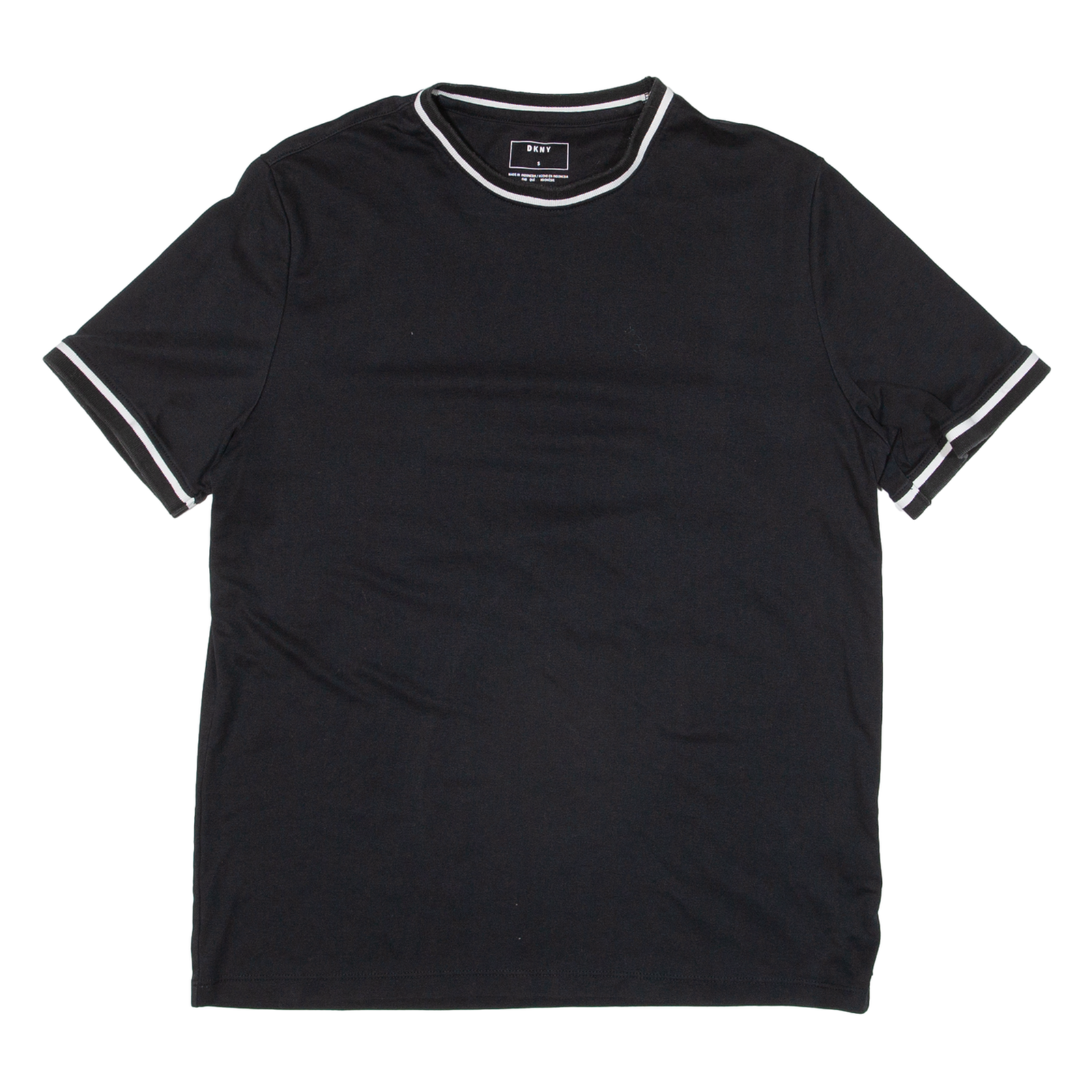 DKNY Womens T-Shirt Black S Refurbished - N/A refurbished available on Cerqular