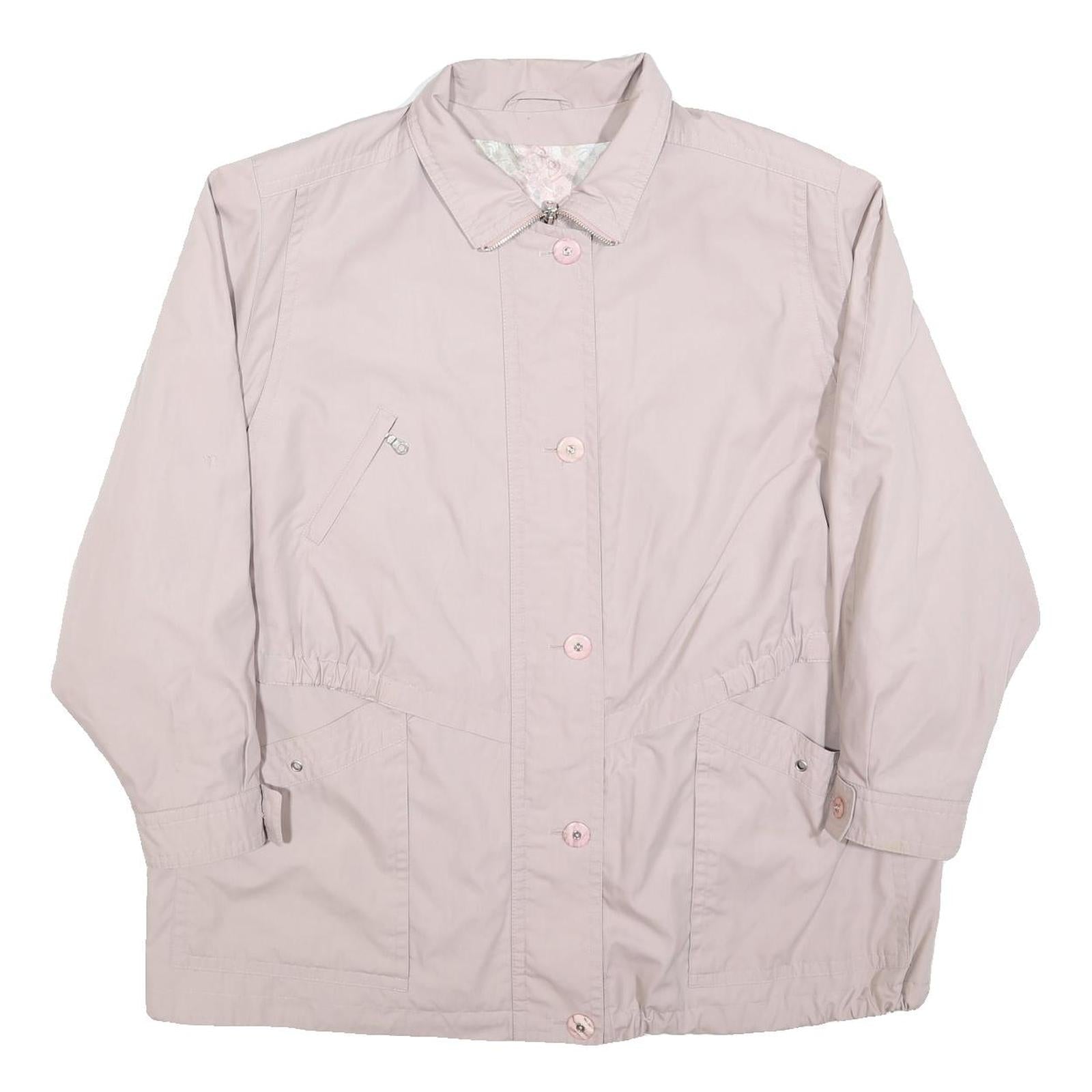 Buy Womens Pale Pink Zip Jacket XL Polyester Plain Casual Lightweight Outerwear Refurbished - $37.69 Womens Pale Pink Zip Jacket XL Polyester Plain Casual Lightweight Outerwear Refurbished - N/A refurbished available on Cerqular