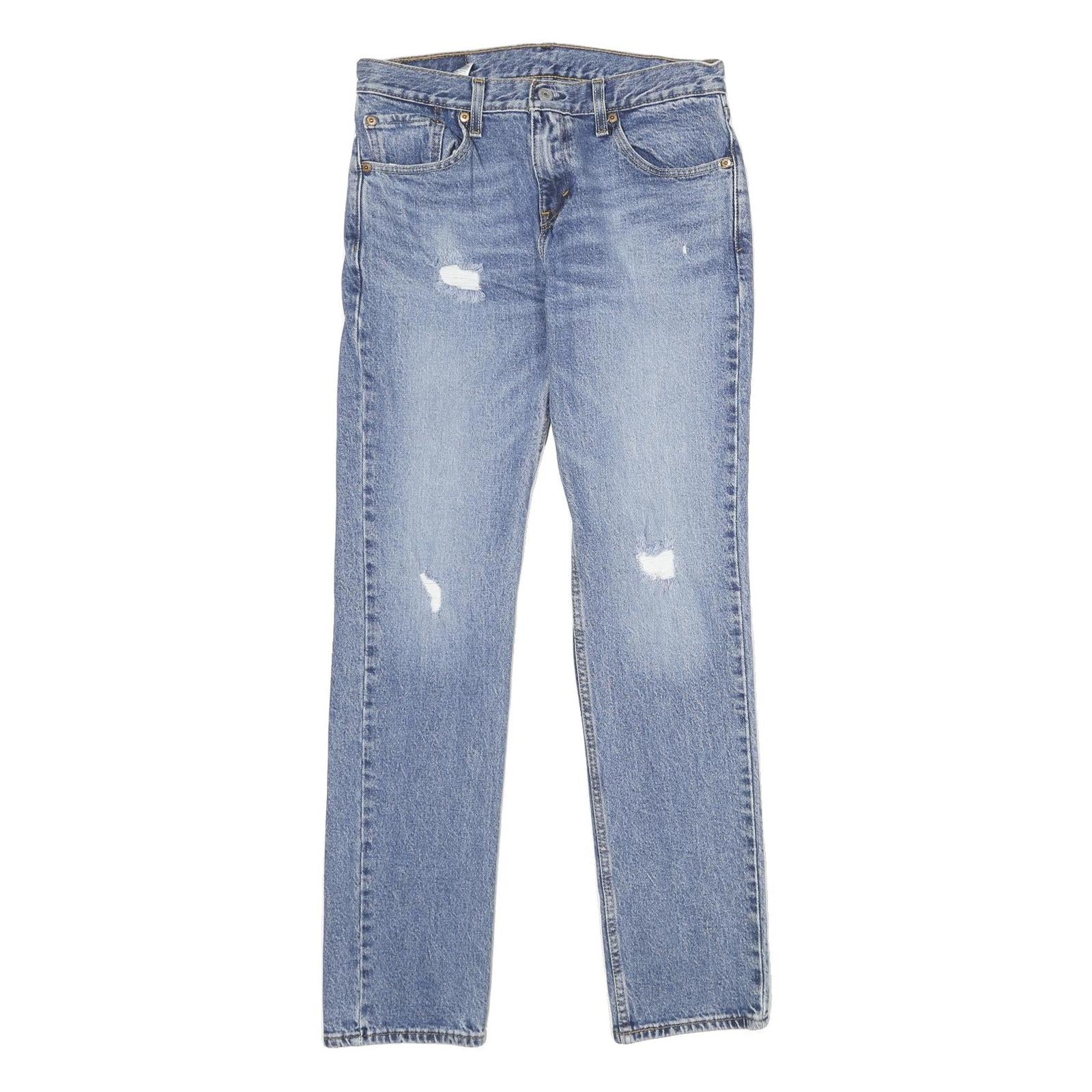 LEVI'S 511 Slim Mens Jeans Blue Slim Skinny Denim Cotton Blend Light W29 L32 Refurbished - N/A refurbished available on Cerqular