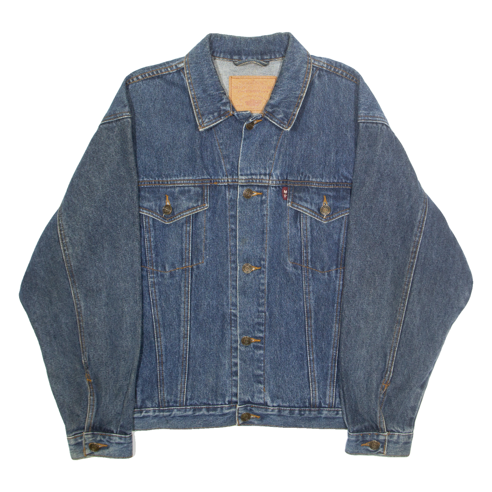 M.P. Mens Denim Jacket Blue M Refurbished - N/A refurbished available on Cerqular