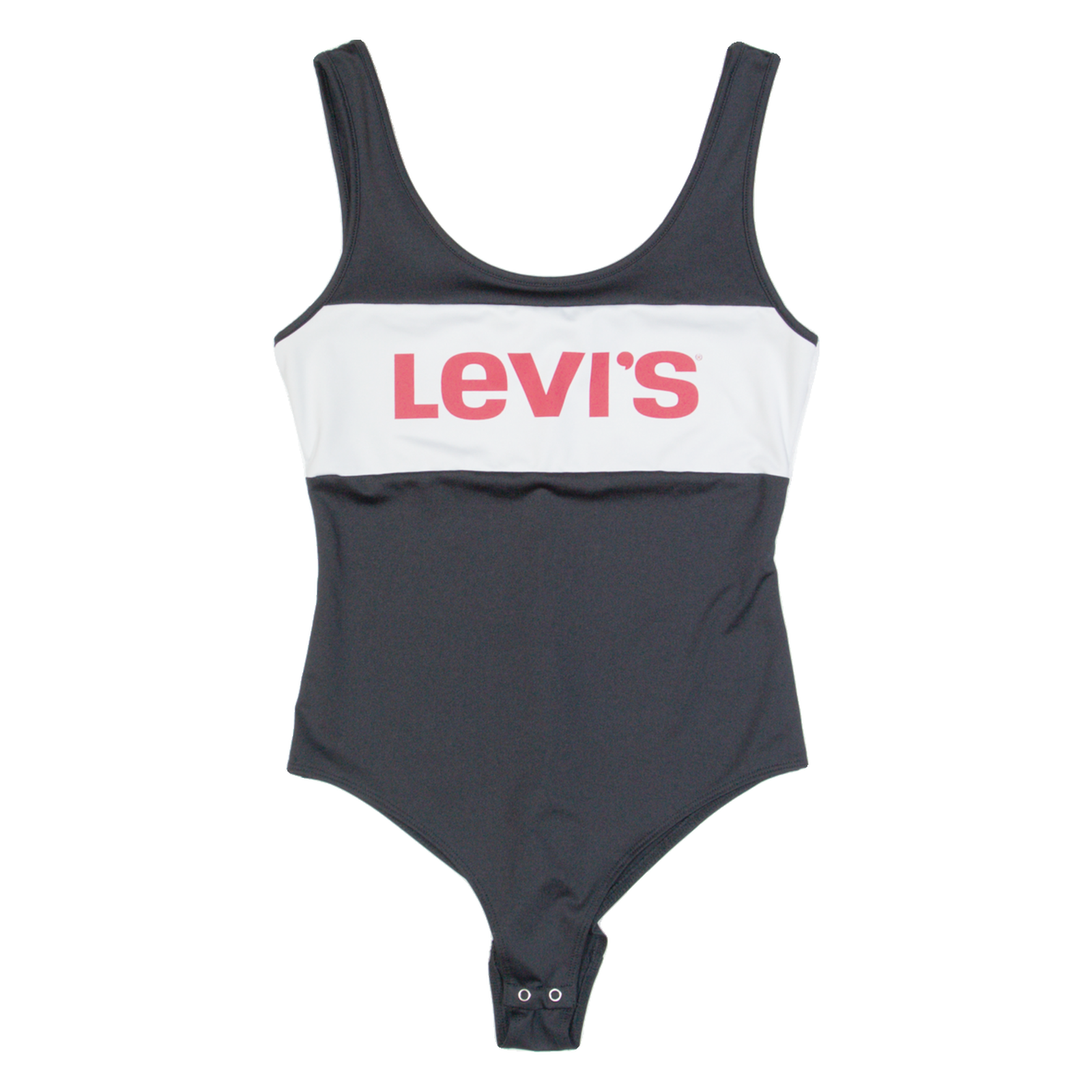 LEVI'S Womens Bodysuit Black Sleeveless XS Refurbished - N/A refurbished available on Cerqular