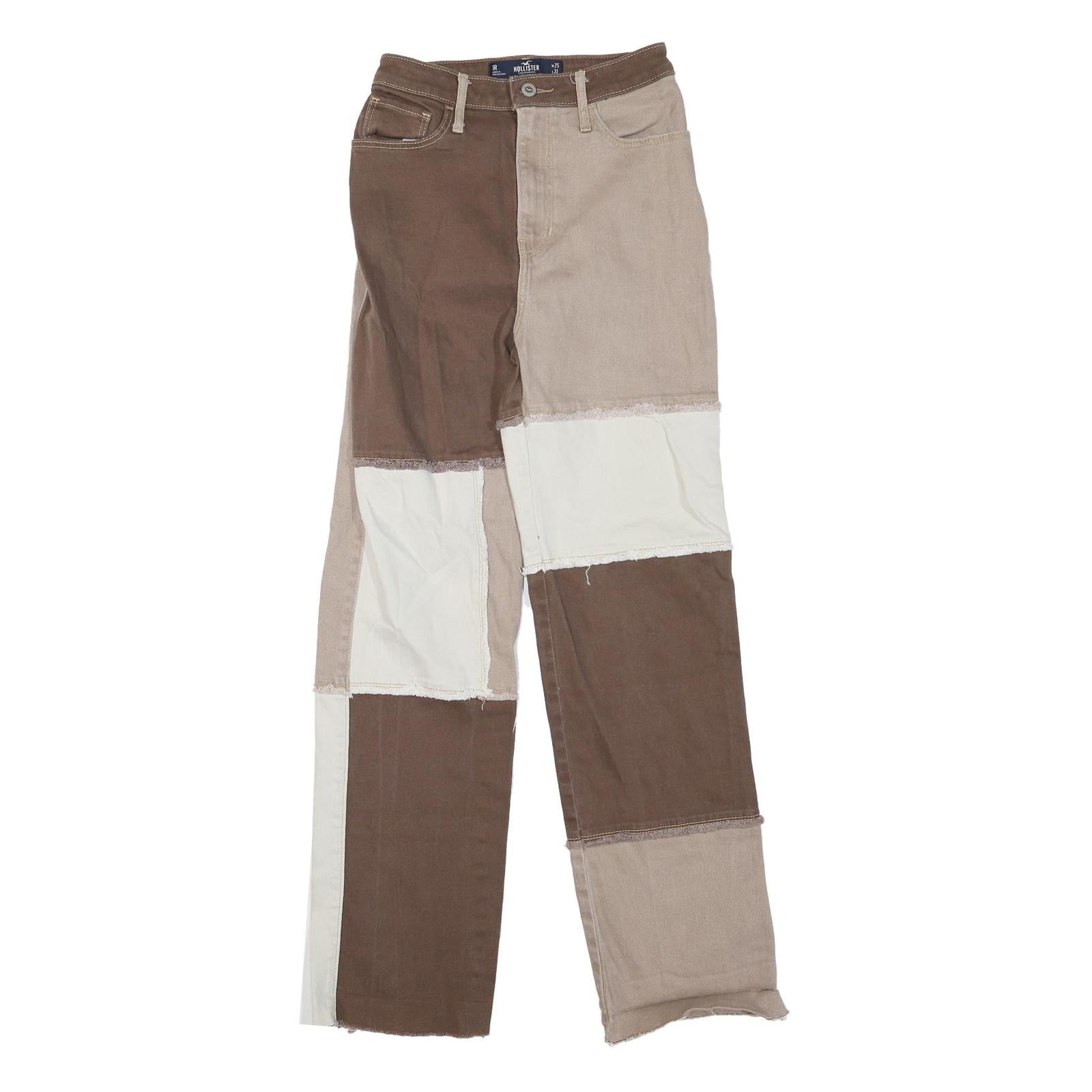 Buy HOLLISTER Womens Regular Fit Patchwork Jeans Cotton Blend W25 L31 Frayed Hem Refurbished - $45.49 HOLLISTER Womens Regular Fit Patchwork Jeans Cotton Blend W25 L31 Frayed Hem Refurbished - N/A refurbished available on Cerqular