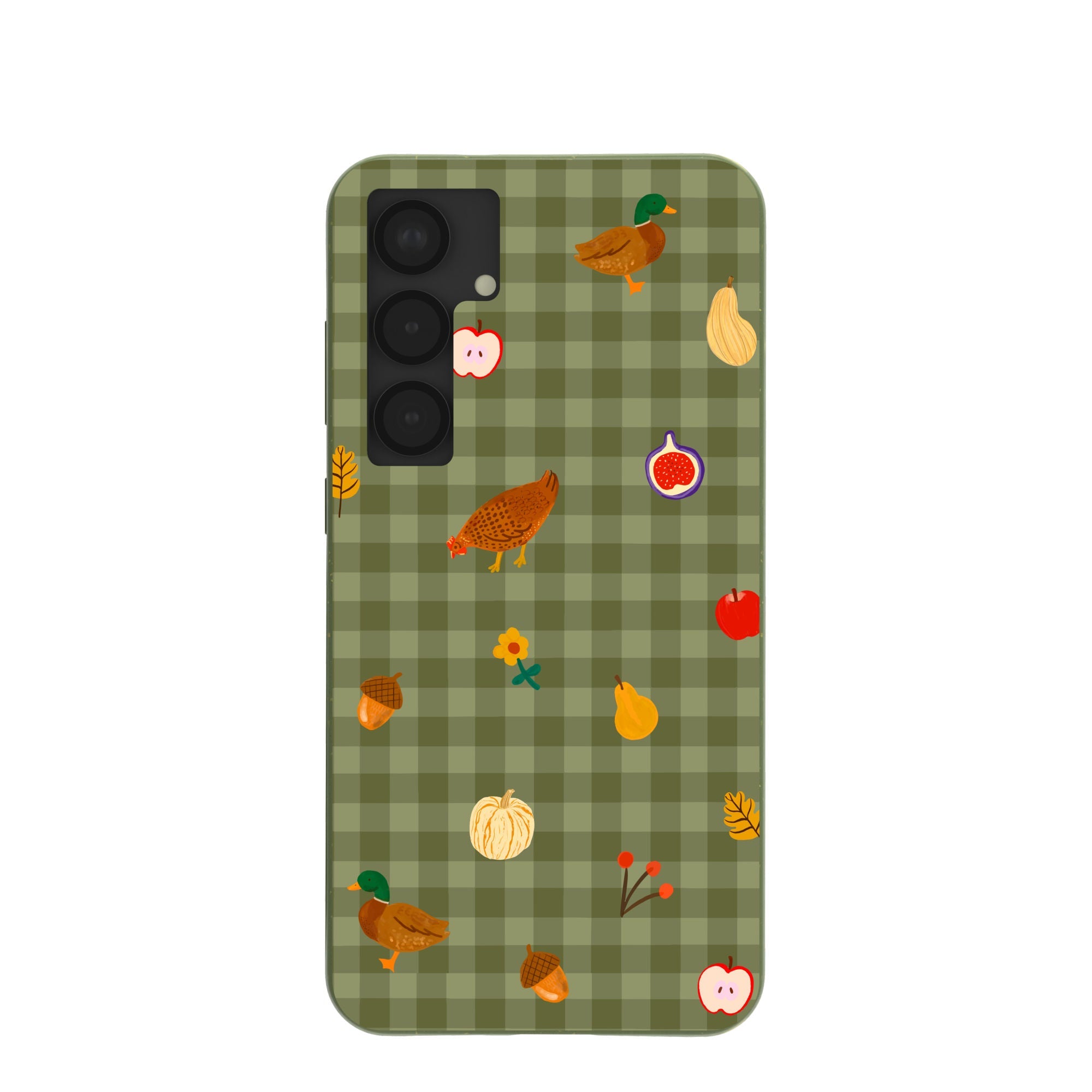 Forest Floor Harvest Folk Samsung Galaxy S25+(Plus) Case Refurbished - Pela Case refurbished available on Cerqular