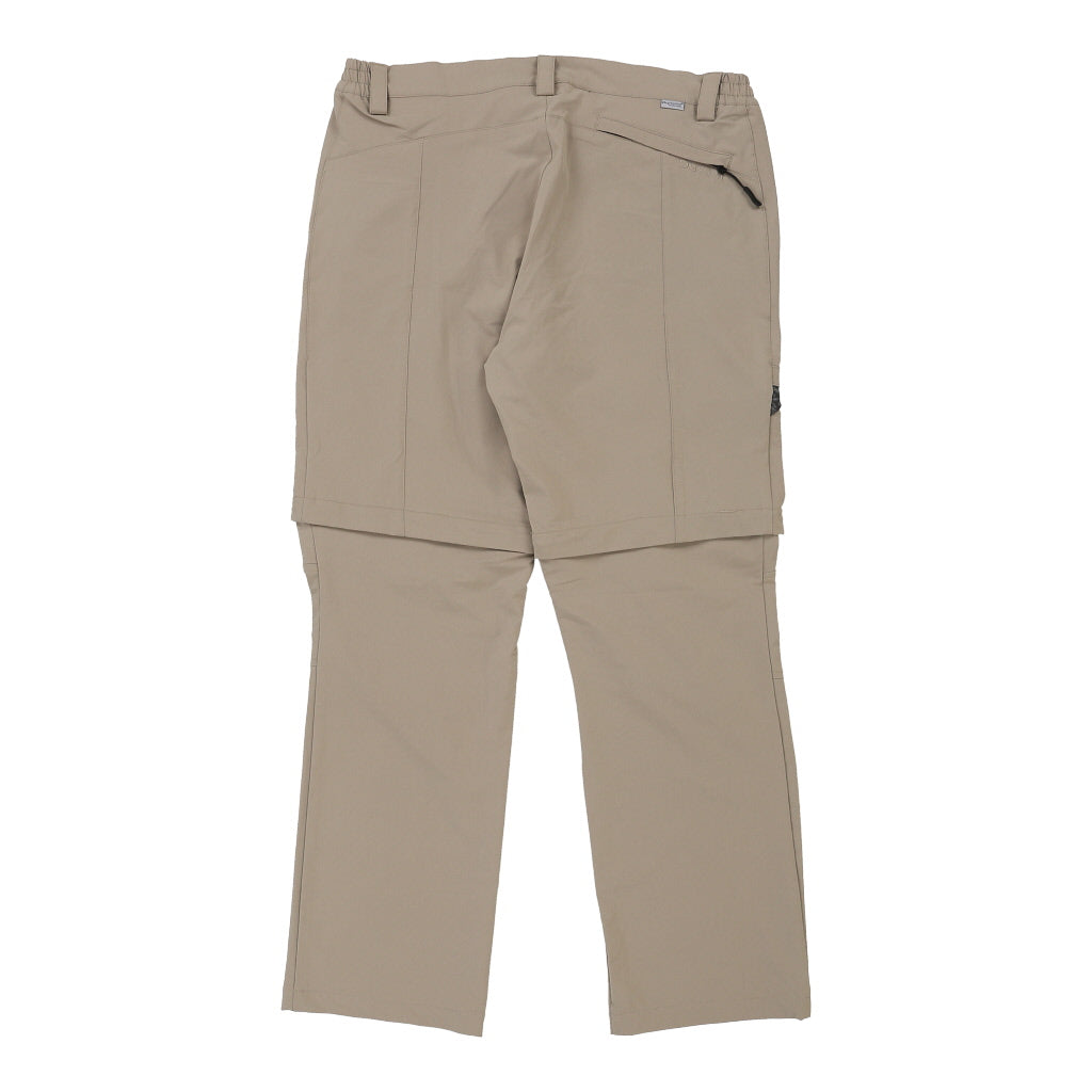 Hiking Disegna Trousers - Medium Beige Polyester Refurbished - Thrifted (note: this is a term often used to describe second- refurbished available on Cerqular