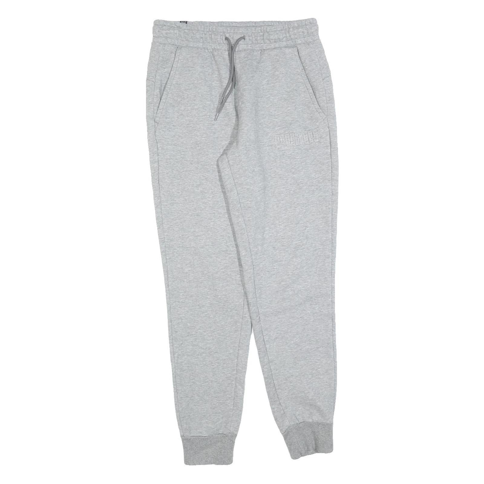 Buy PUMA Mens Joggers Grey S W28 L28 Cotton Elastic Waist Drawstring Comfort Refurbished - $22.09 PUMA Mens Joggers Grey S W28 L28 Cotton Elastic Waist Drawstring Comfort Refurbished - N/A refurbished available on Cerqular