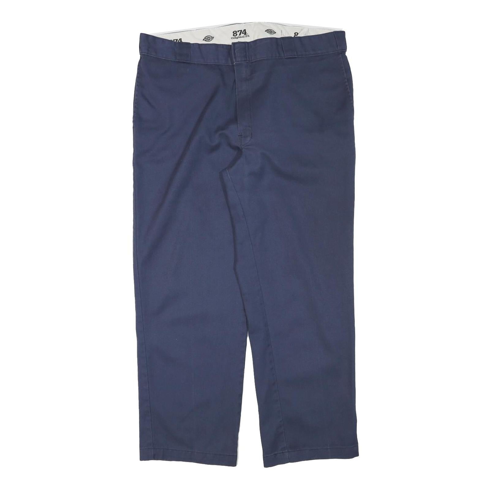 Buy DICKIES Mens Navy Regular Fit Straight Leg Trousers W38 L28 Cotton Blend Zip Refurbished - $42.89 DICKIES Mens Navy Regular Fit Straight Leg Trousers W38 L28 Cotton Blend Zip Refurbished - N/A refurbished available on Cerqular