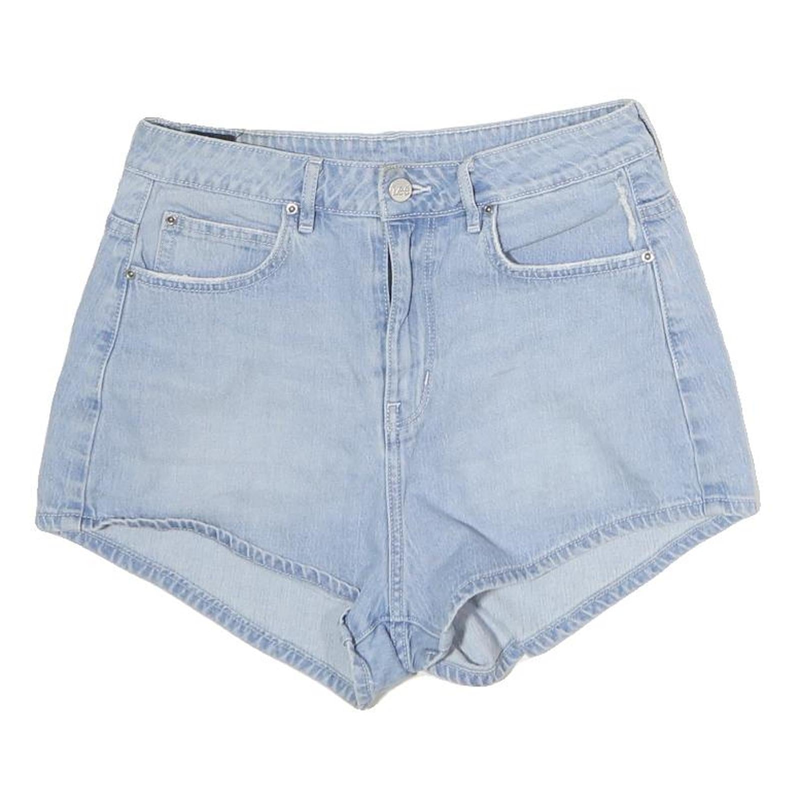 LEE Womens Shorts Blue Casual Denim S W30 High Waist Summer Refurbished - N/A refurbished available on Cerqular