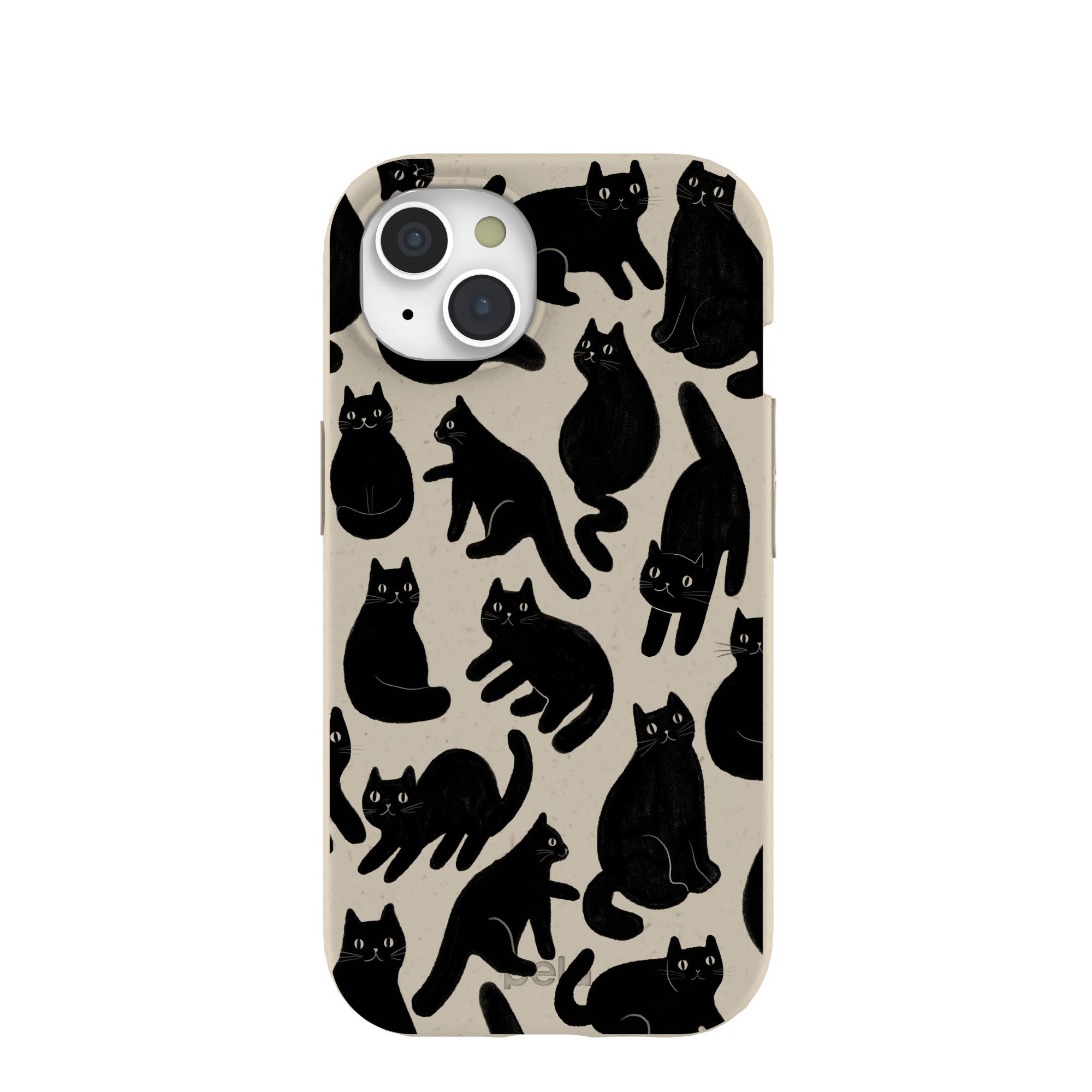 London Fog Night Meowers iPhone 15 Case Refurbished - Pela Case refurbished available on Cerqular