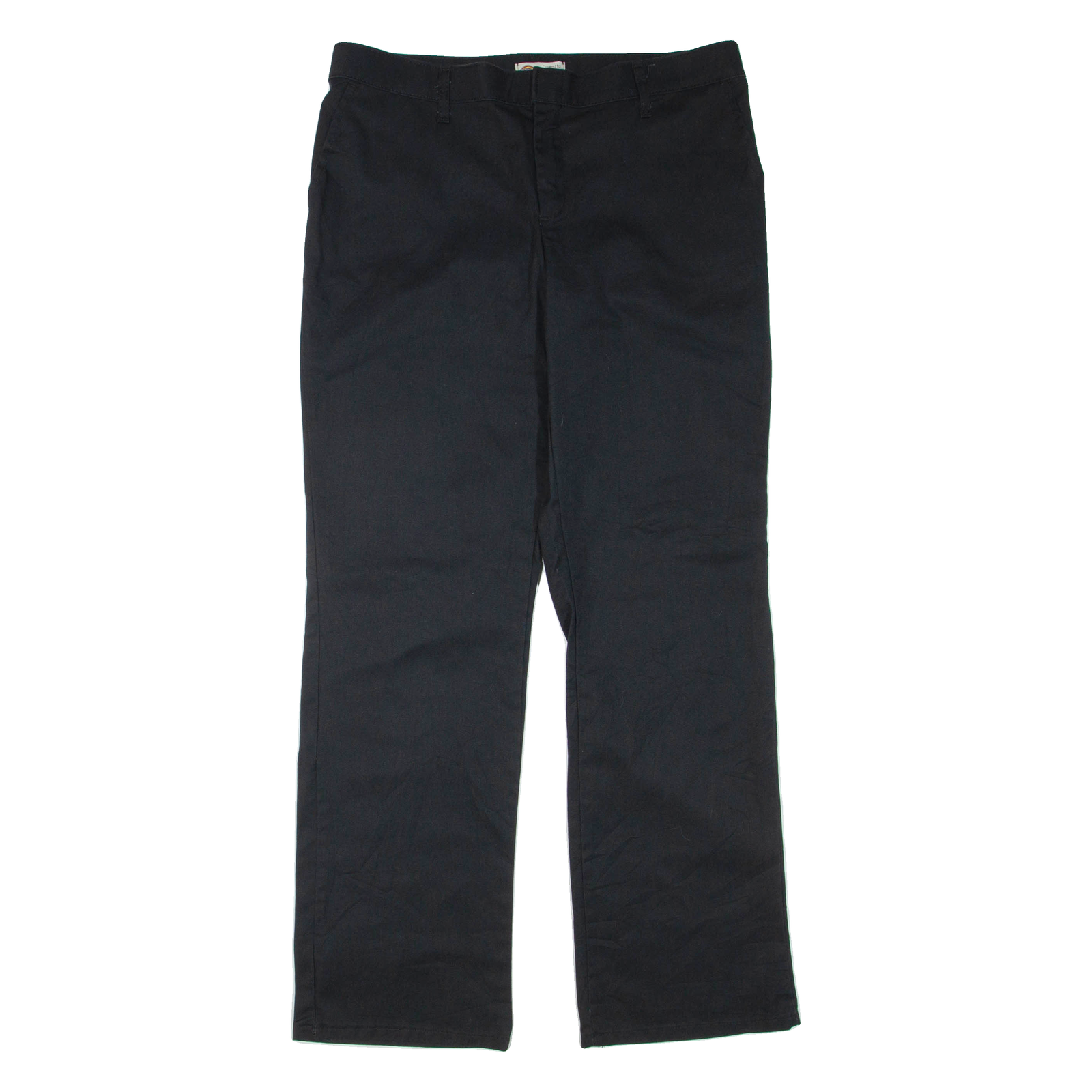 DICKIES Womens Trousers Black Regular Bootcut W34 L32 Refurbished - N/A refurbished available on Cerqular