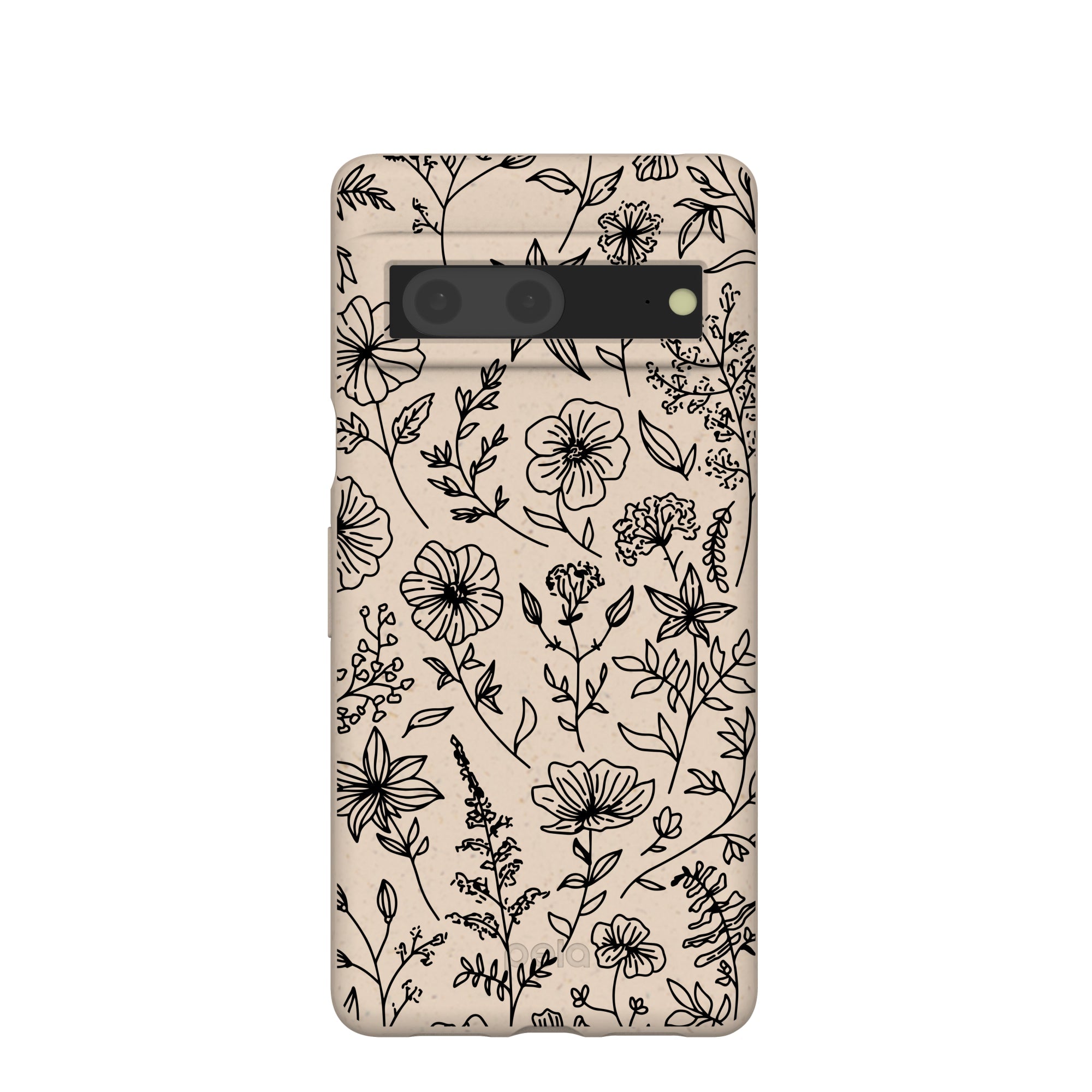 Seashell Wild Flower Google Pixel 7 Case Refurbished - Pela Case refurbished available on Cerqular