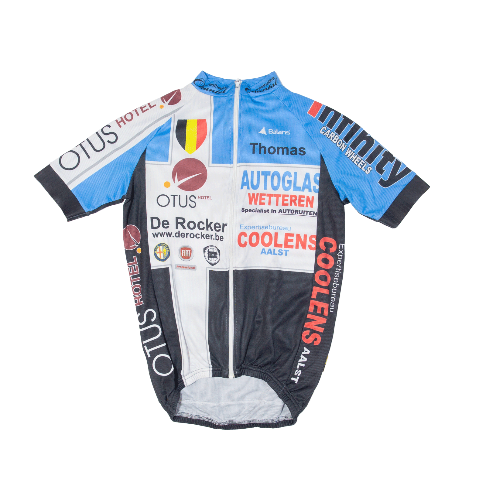 BALANS Cycling Full Zip Mens Jersey Black XS Refurbished - N/A refurbished available on Cerqular