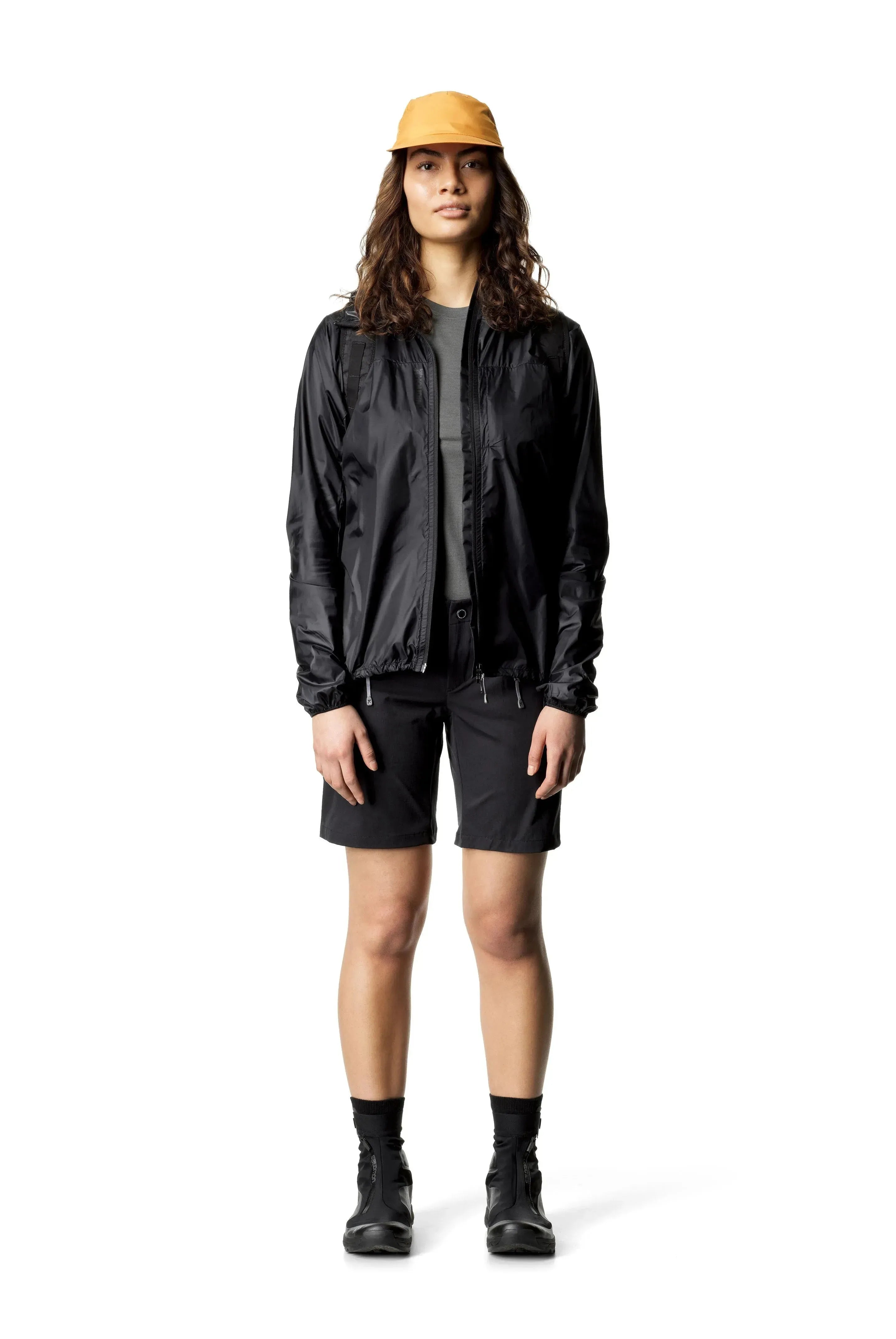 Buy W's Come Along Jacket | Color: true black | Size: S Refurbished - $180.00 W's Come Along Jacket | Color: true black | Size: S Refurbished - Houdini Sportswear refurbished available on Cerqular