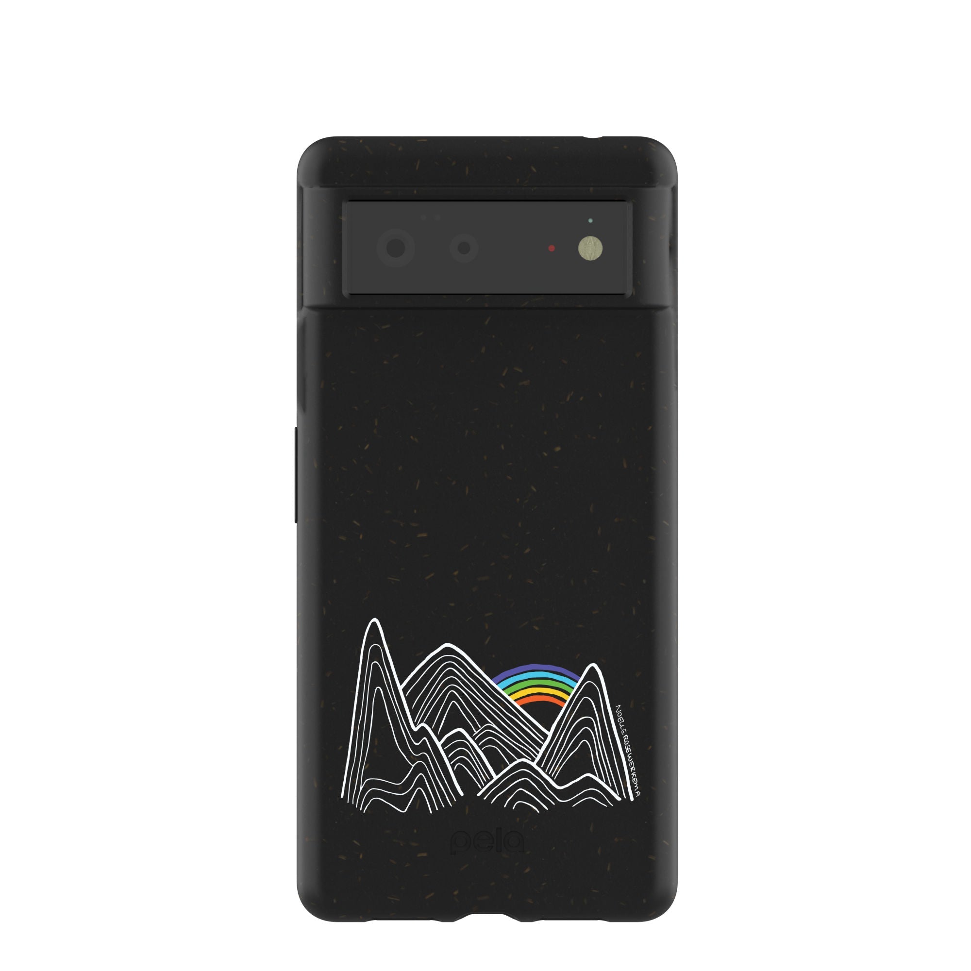 Black Elevation Google Pixel 6 Case Refurbished - Pela Case refurbished available on Cerqular