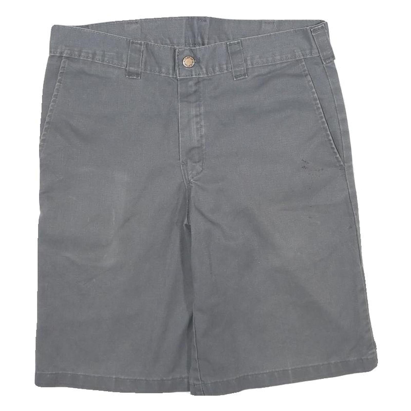 DICKIES Mens Shorts Grey Casual M W32 Workwear Polyester Blend Sturdy Refurbished - N/A refurbished available on Cerqular