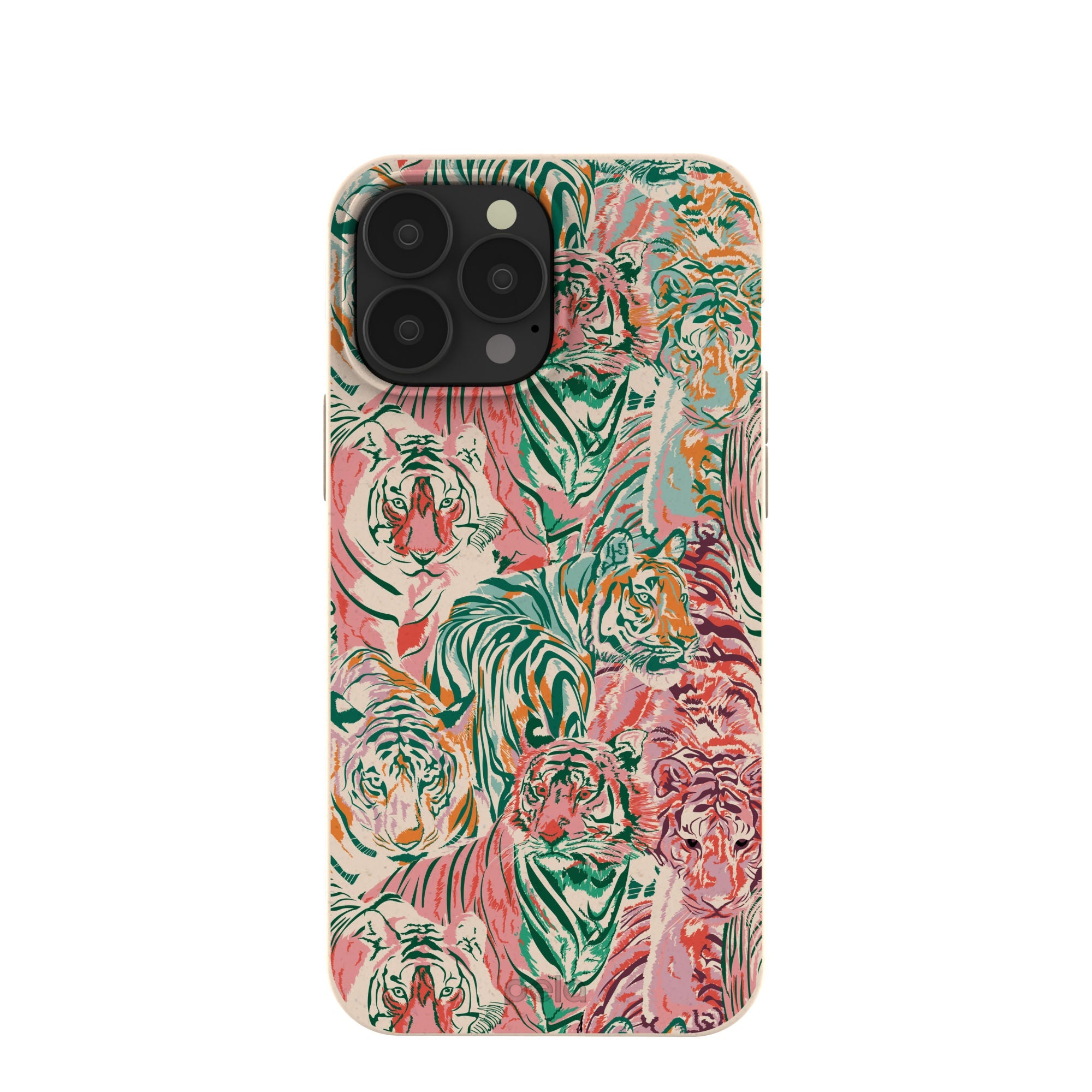 Seashell Hidden Tigers iPhone 13 Pro Max Case Refurbished - Pela Case refurbished available on Cerqular