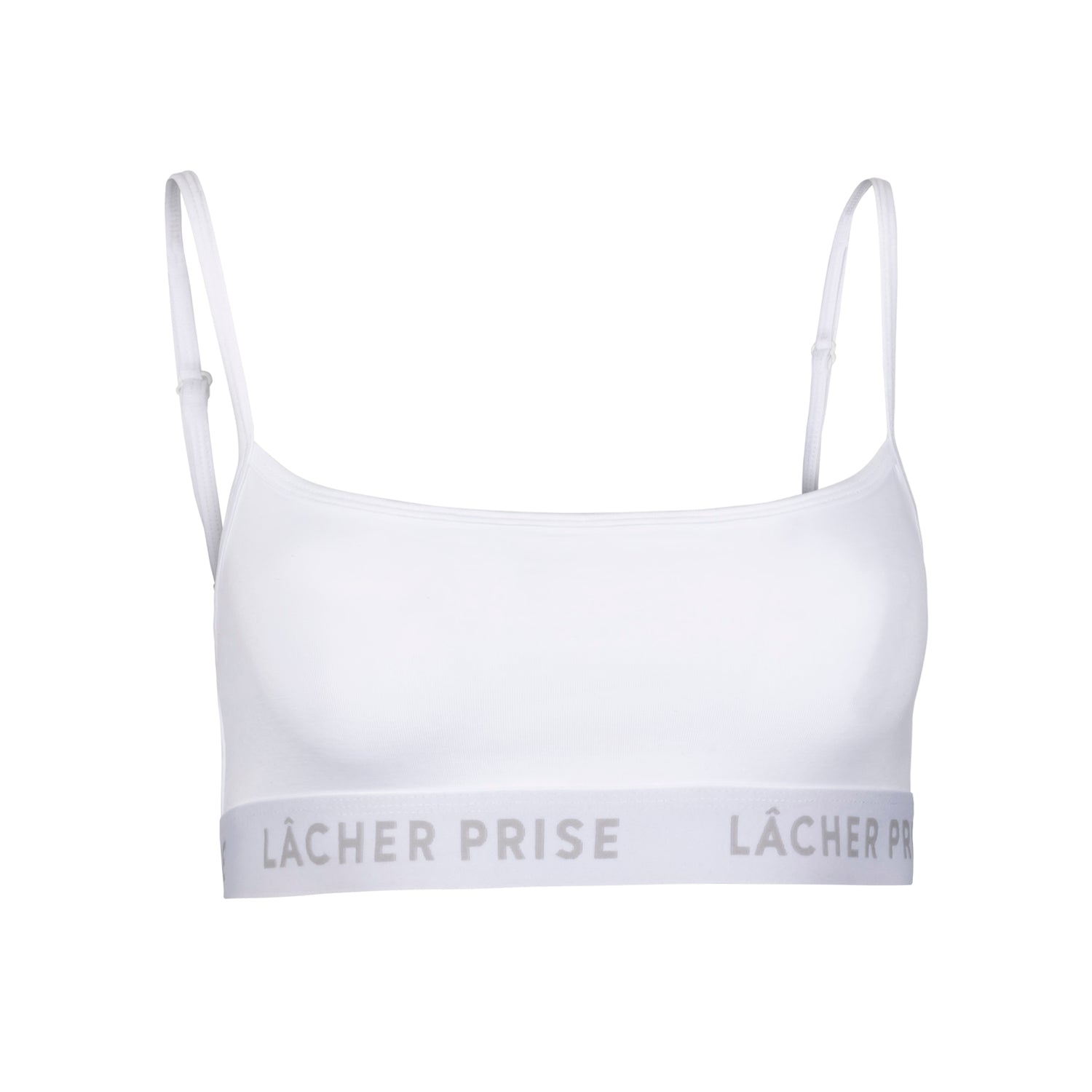 Lâcher Prise - Alto White Bralette | Size: M | Color: White Refurbished - $45.00 Lâcher Prise - Alto White Bralette | Size: M | Color: White Refurbished - Lacher Prise Apparel refurbished available on Cerqular