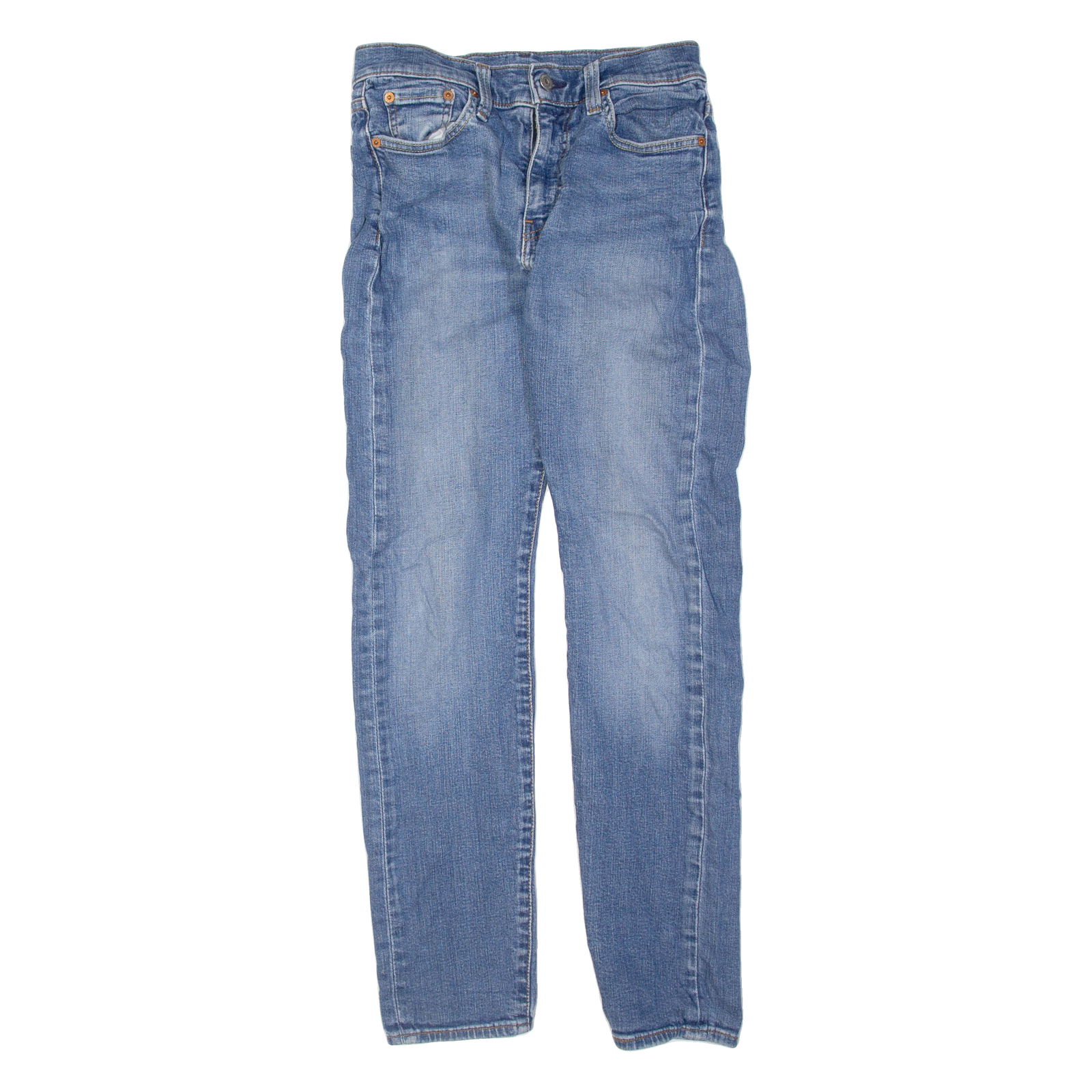 LEVI'S 519 BIG E Jeans Mens Blue Slim Skinny W29 L33 Refurbished - N/A refurbished available on Cerqular