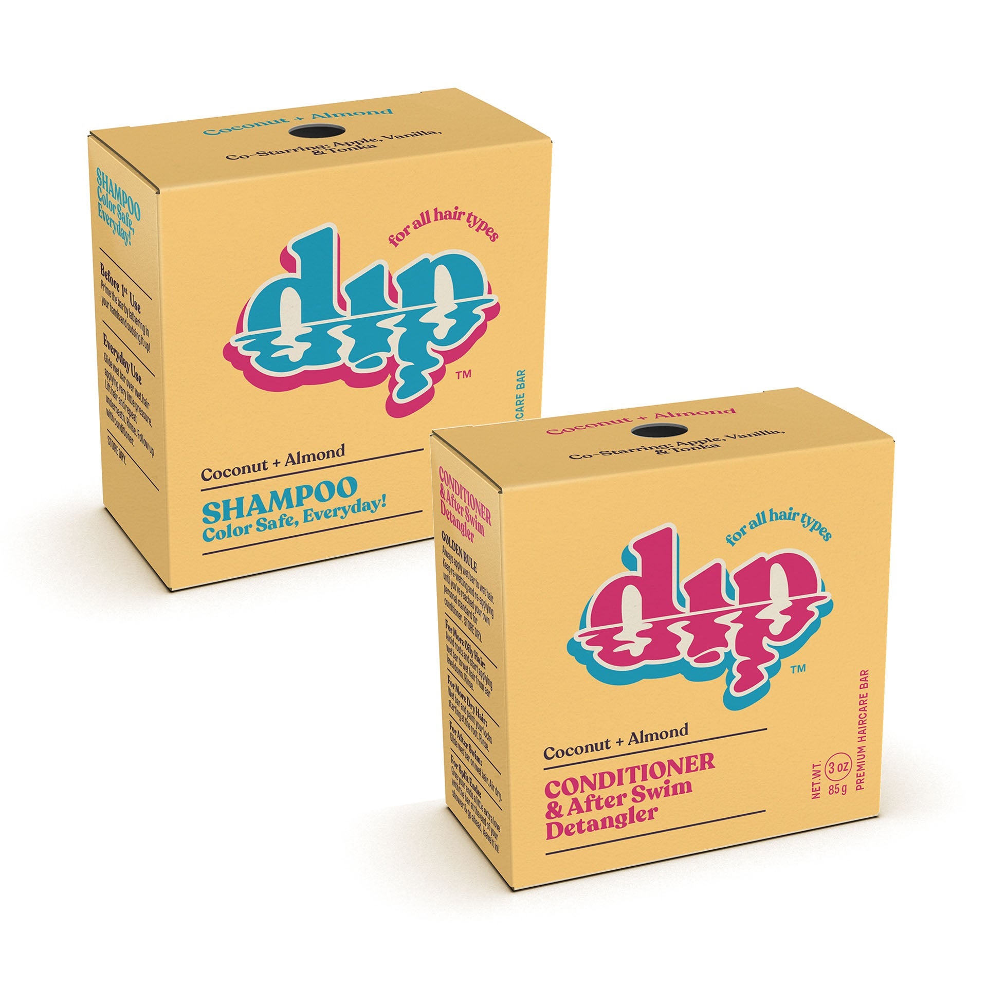 Buy Double Dip: Coconut & Almond - Full Size Refurbished - $46.00 Double Dip: Coconut & Almond - Full Size Refurbished - Dip Sustainable Hair Care refurbished available on Cerqular